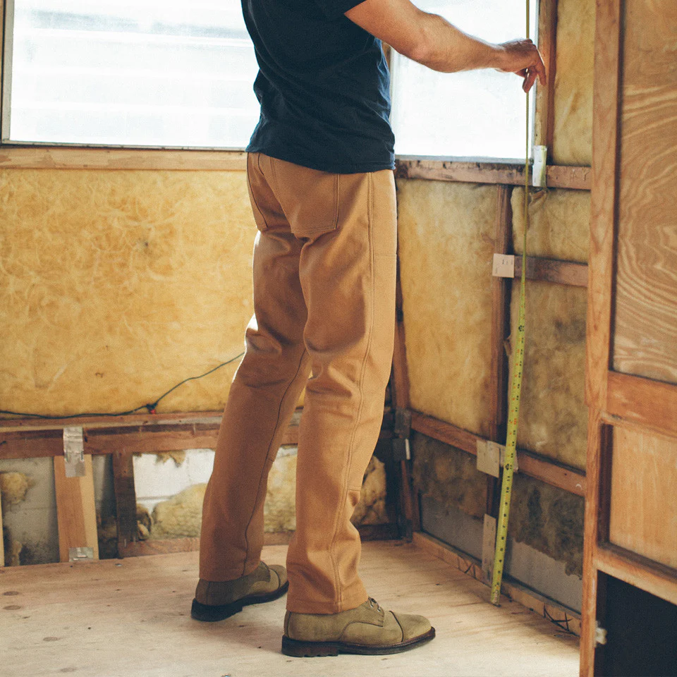 The Chore Pant in Camel - Image 3