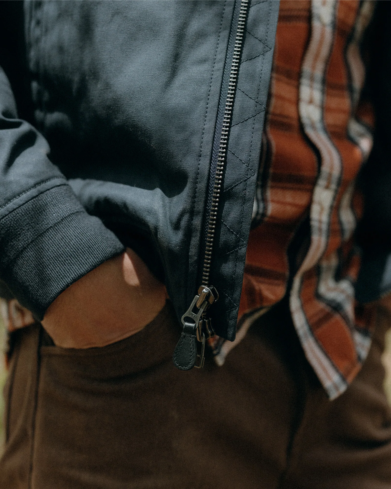 The Camp Pant in Aged Penny Chipped Canvas - Image 3