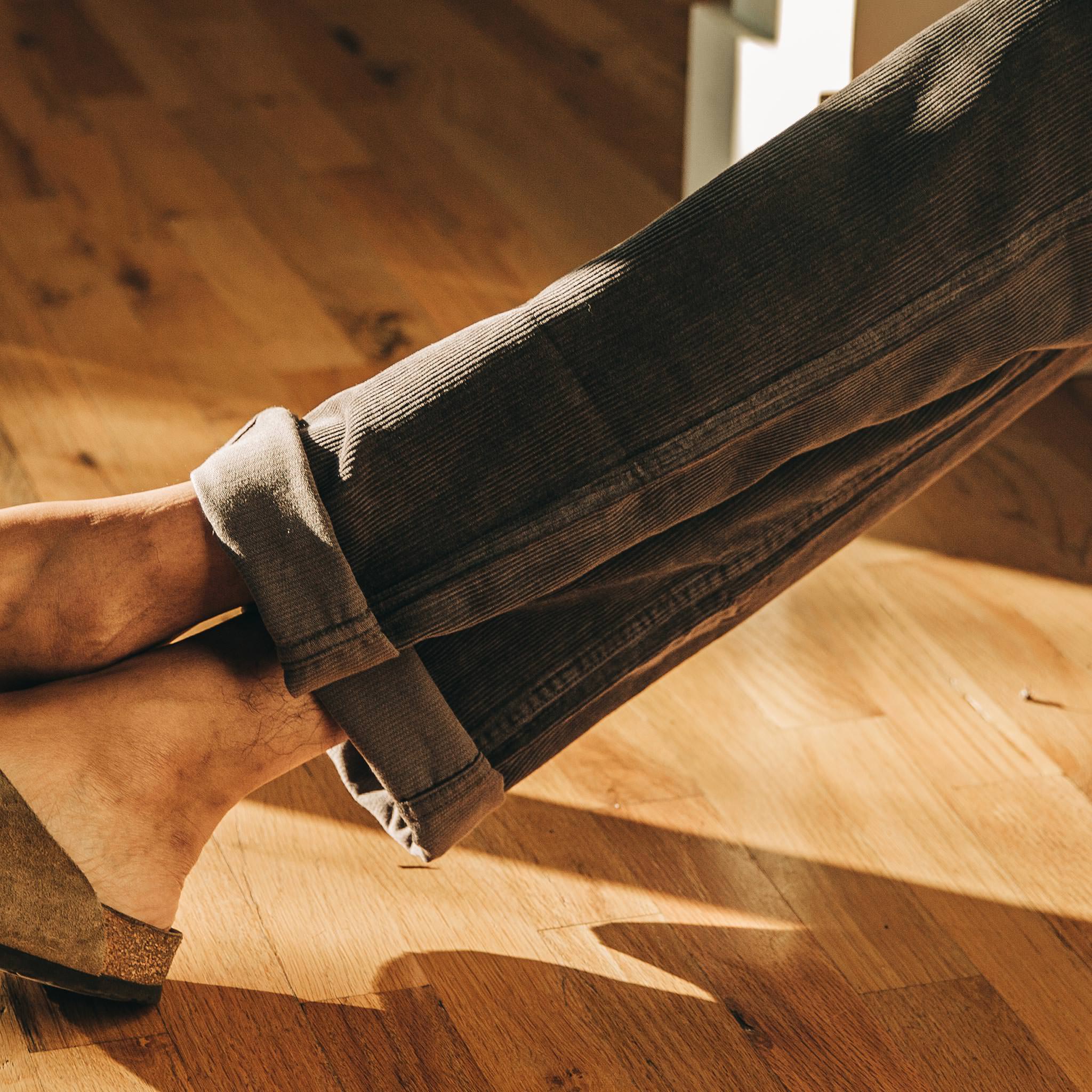 The Camp Pant in Charcoal Corduroy - Image 4
