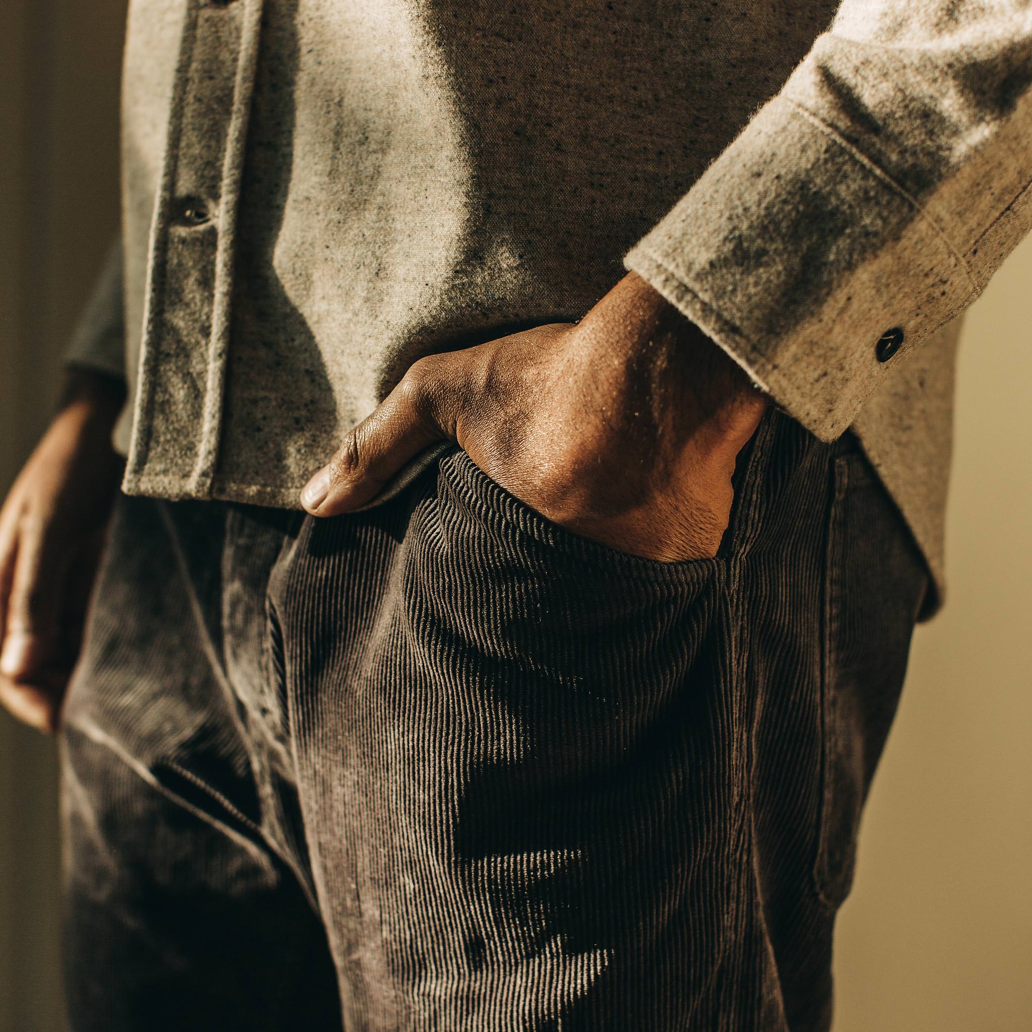 The Camp Pant in Charcoal Corduroy - Image 5