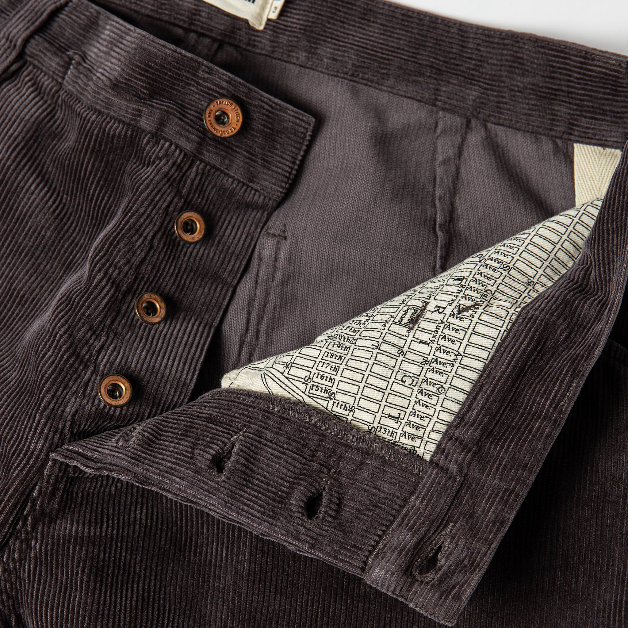 The Camp Pant in Charcoal Corduroy - Image 6
