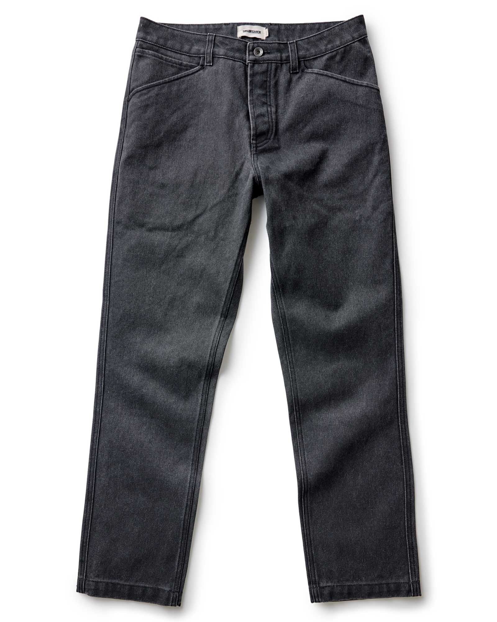 The Camp Pant in Coal Chipped Canvas - Image 10