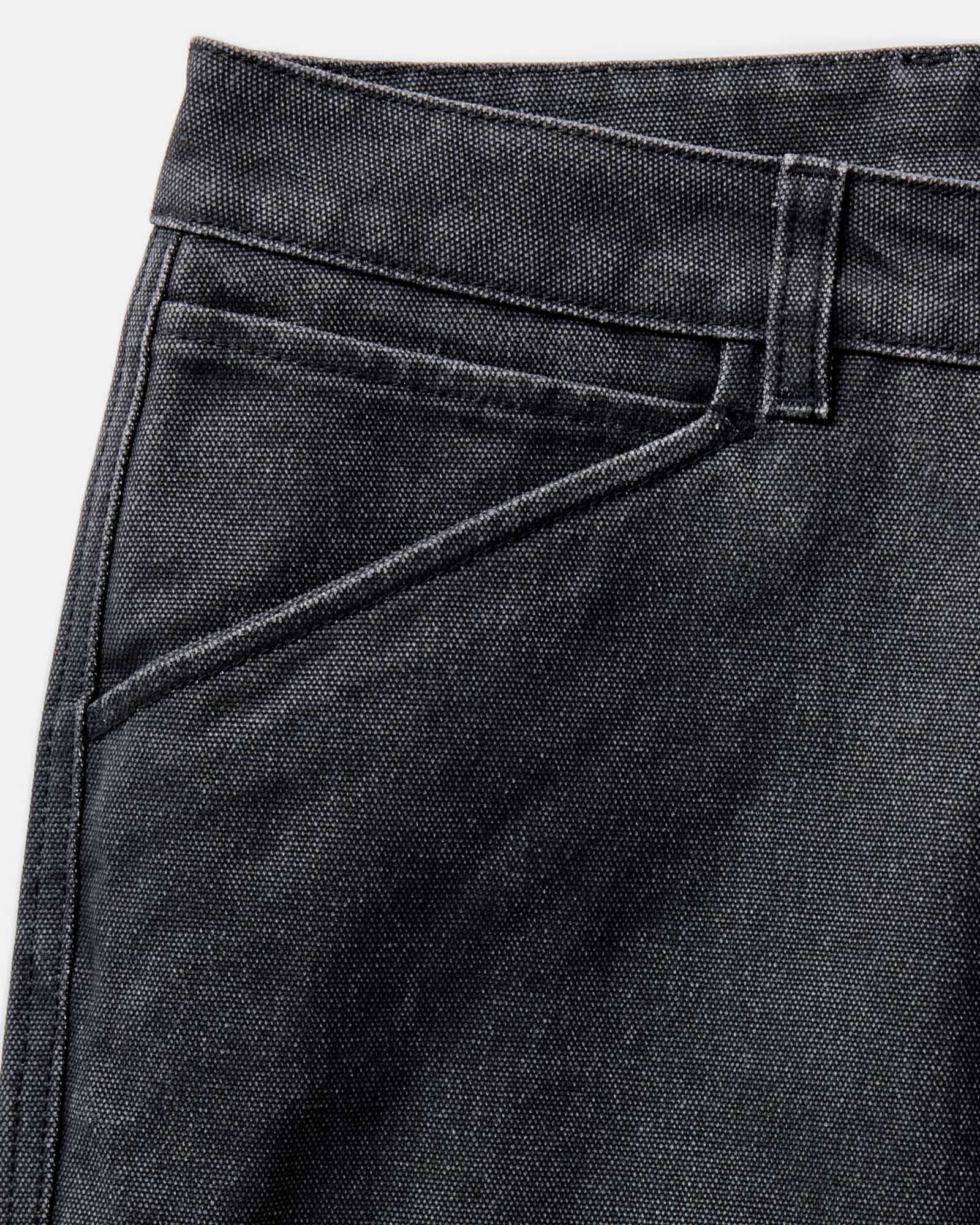 The Camp Pant in Coal Chipped Canvas - Image 6