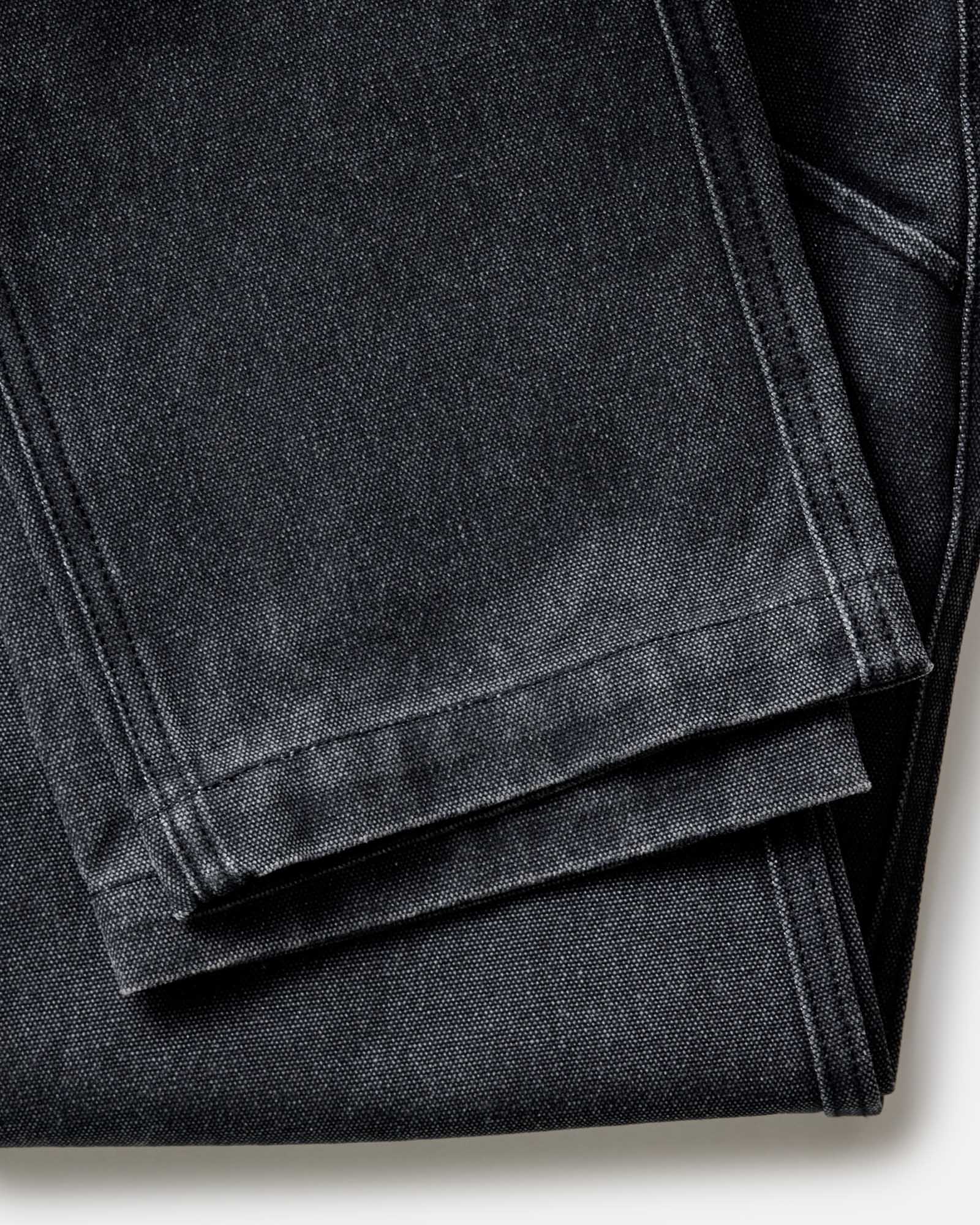 The Camp Pant in Coal Chipped Canvas - Image 8