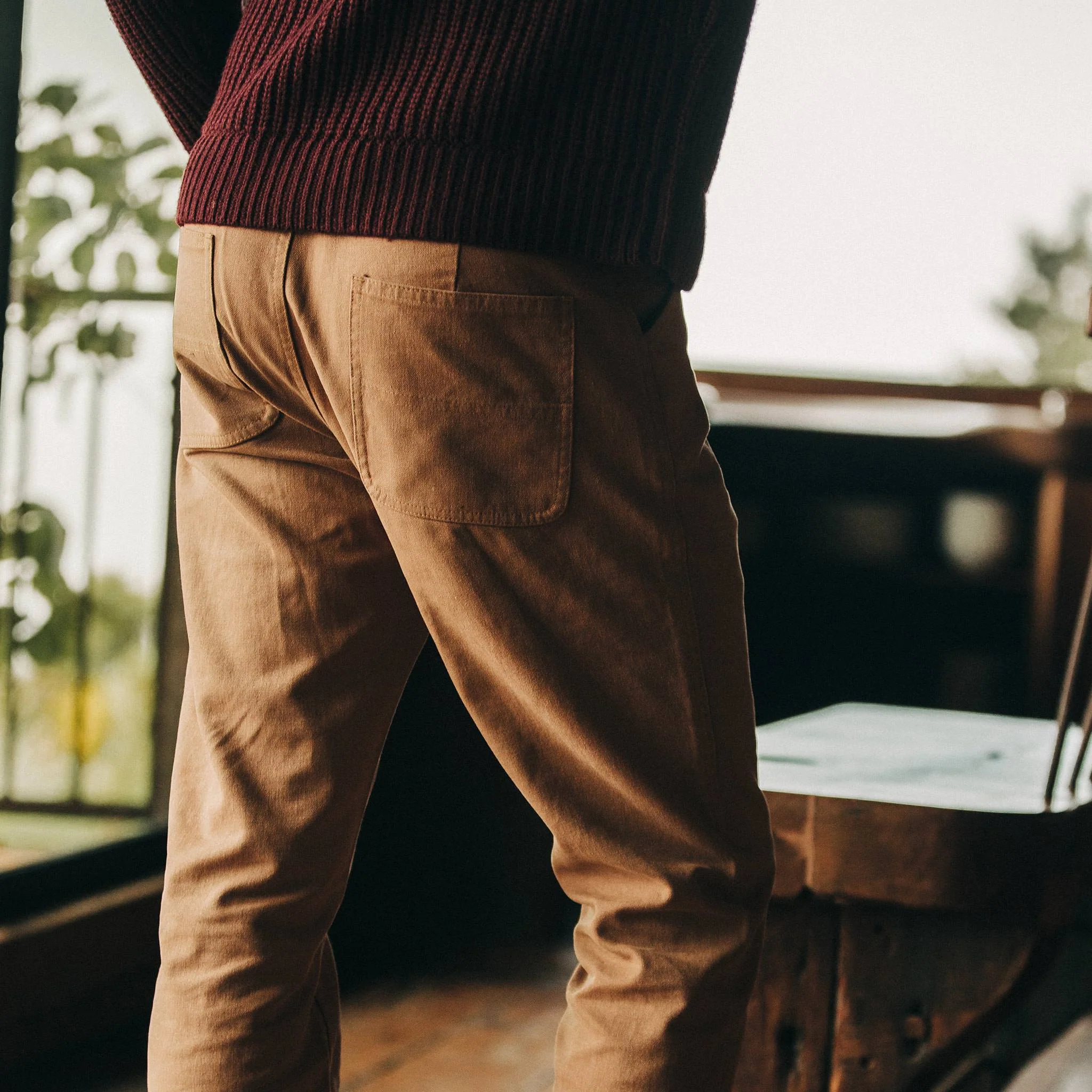 The Camp Pant in Tobacco Boss Duck - Image 4