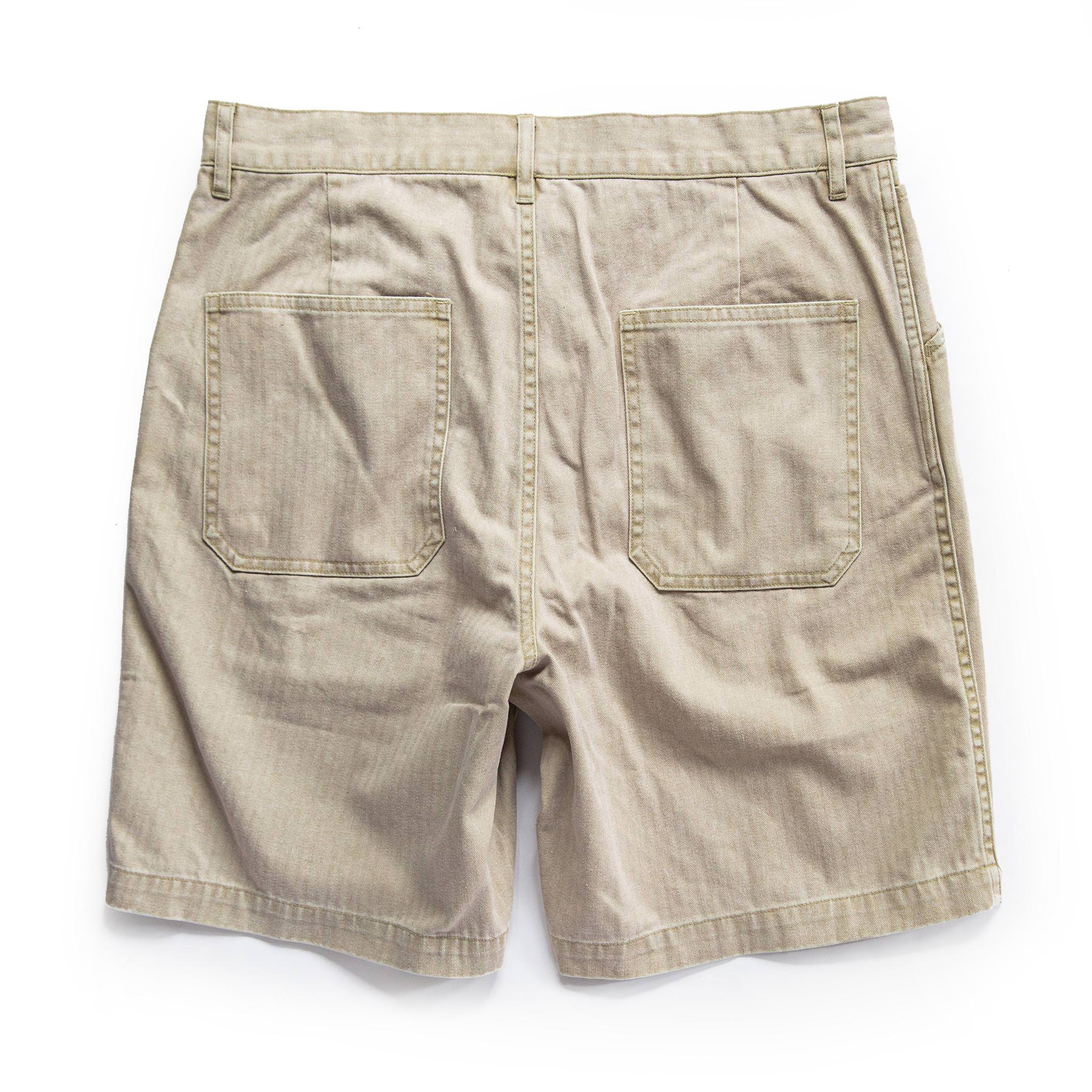 The Camp Short in Khaki Herringbone - Image 9