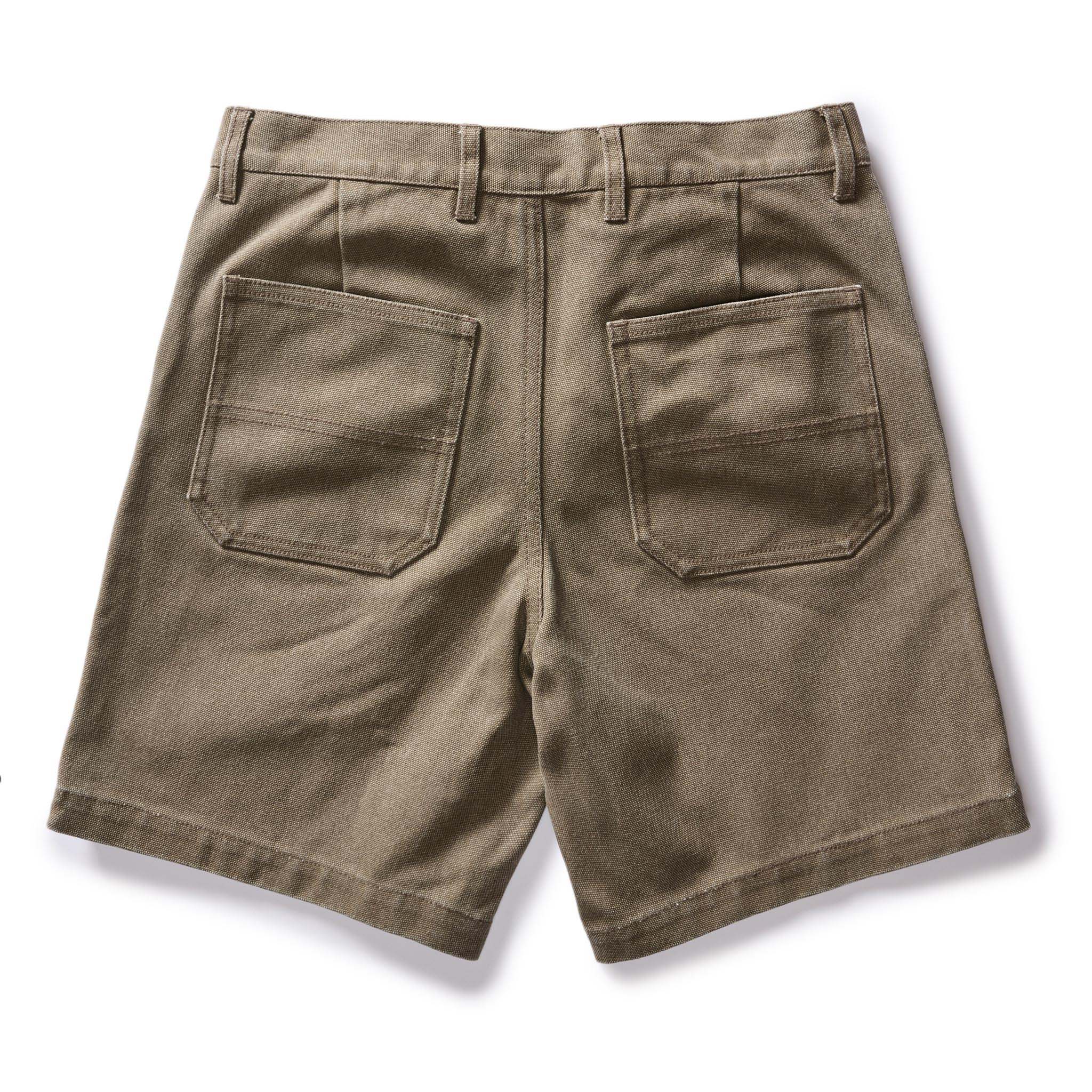 The Camp Short in Stone Chipped Canvas - Image 5