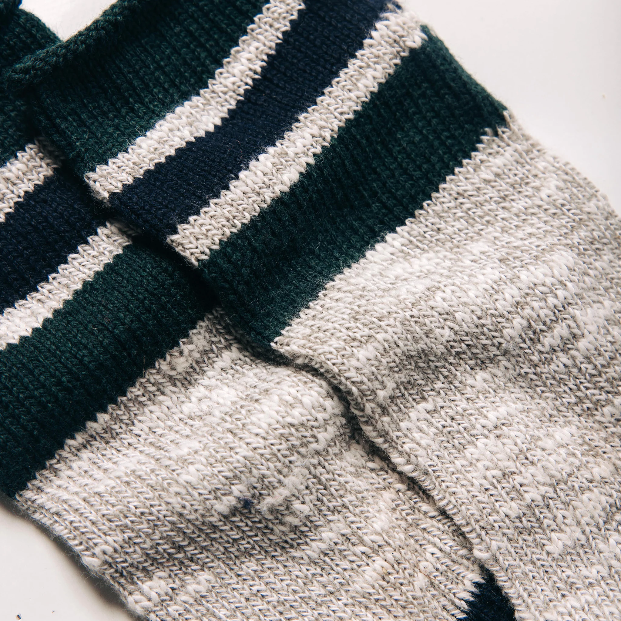 The Camp Sock in Heather Grey - Image 4