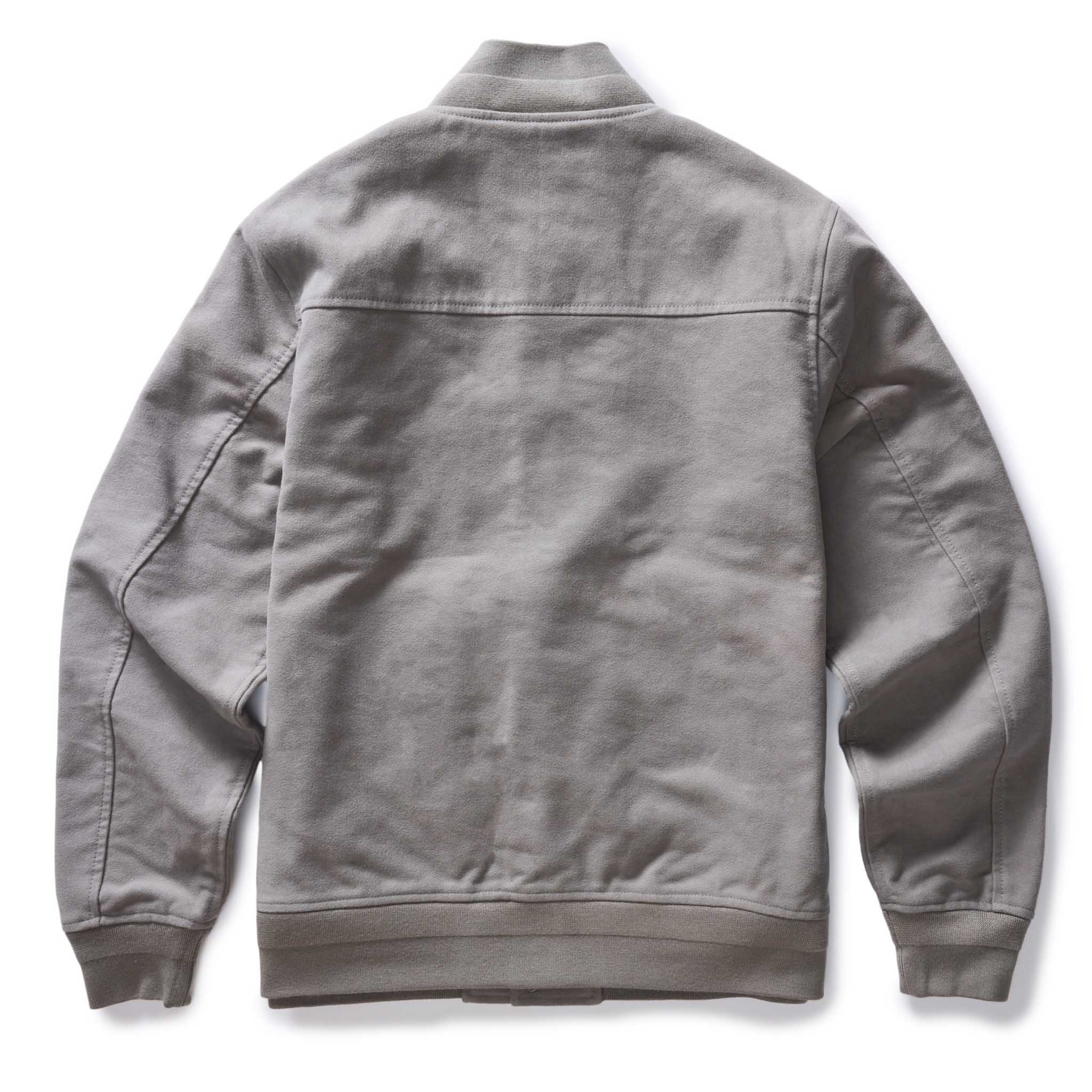 The Campus Jacket in Grey Moleskin - Image 6