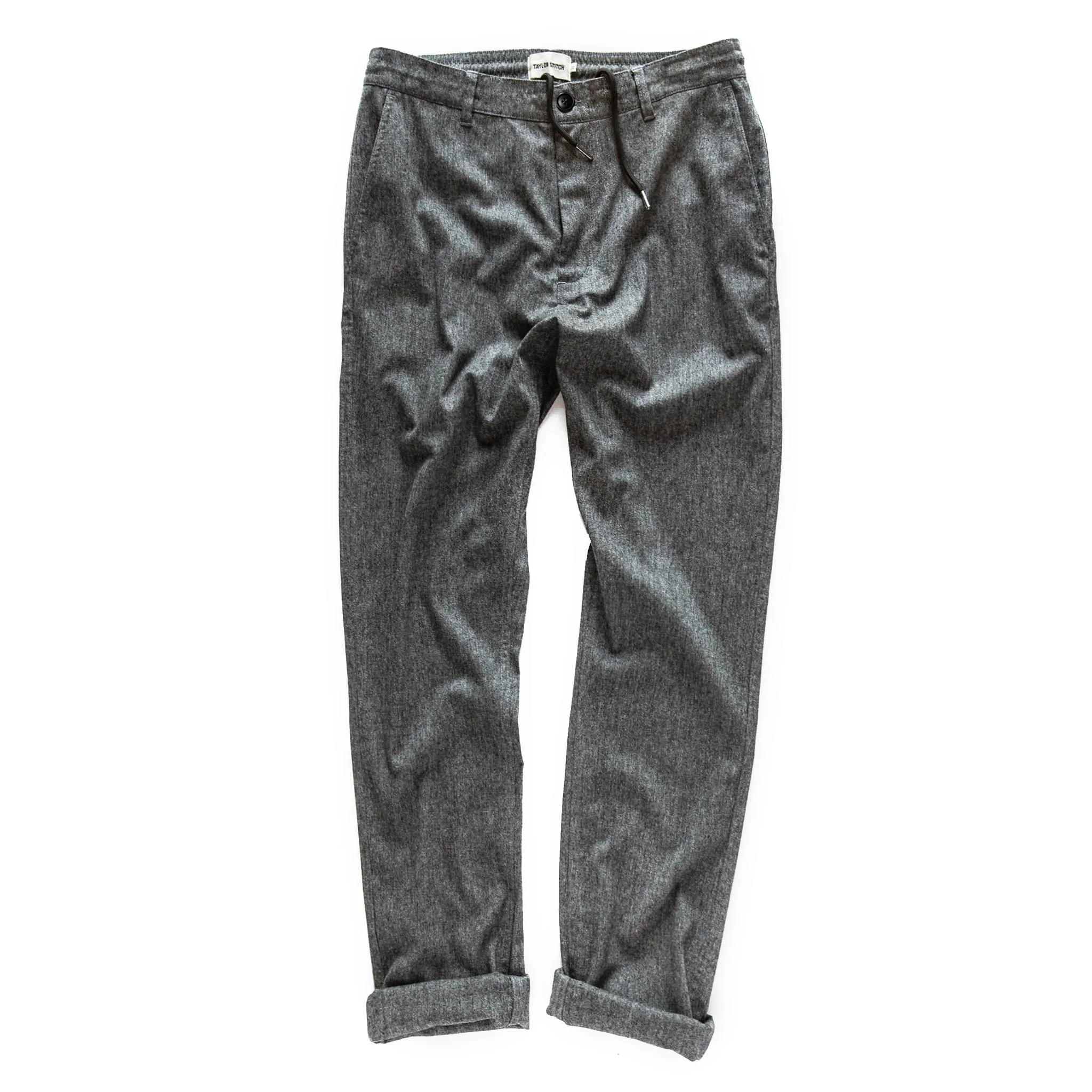 The Carmel Pant in Charcoal Birdseye Wool - Image 9