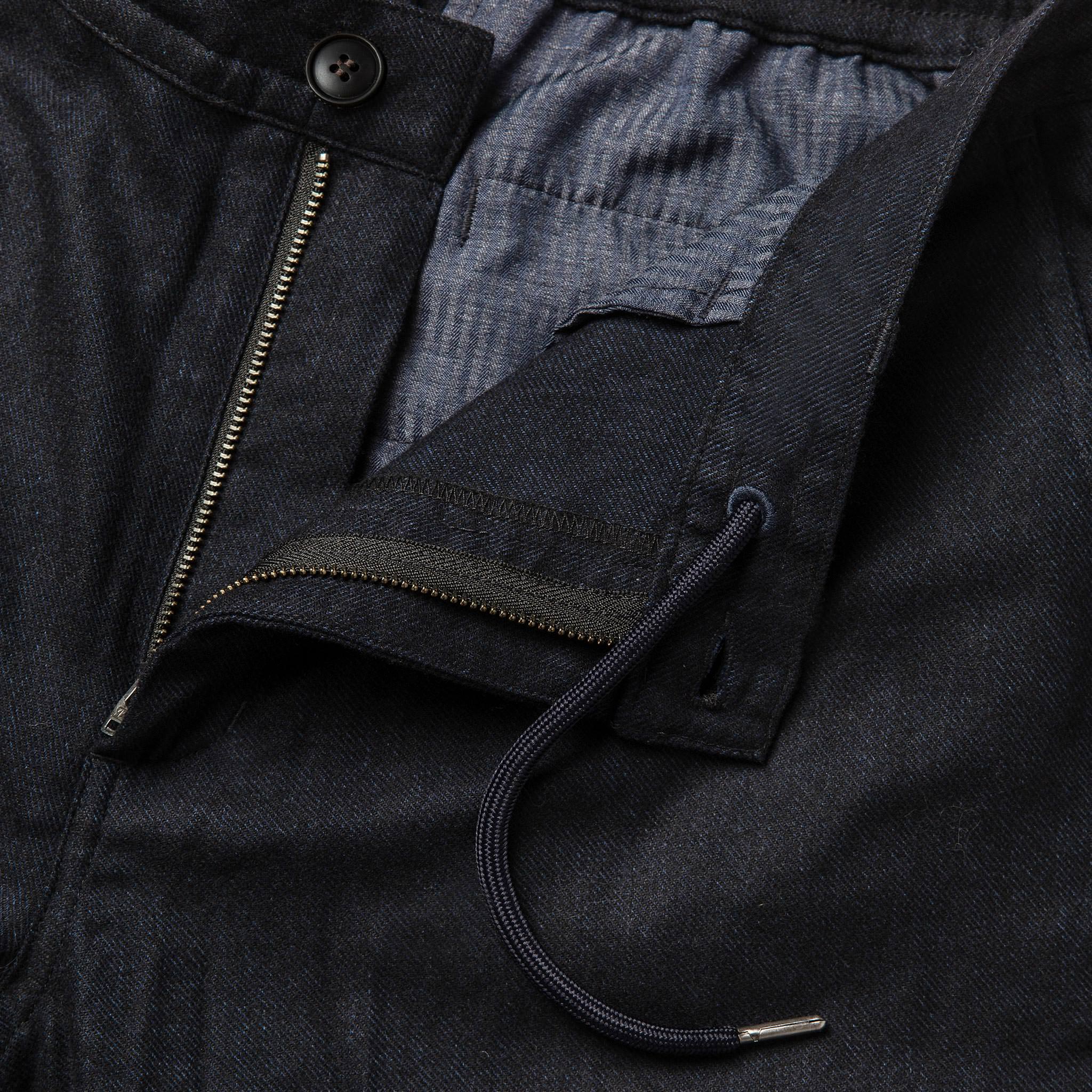 The Carmel Pant in Navy Wool - Image 6