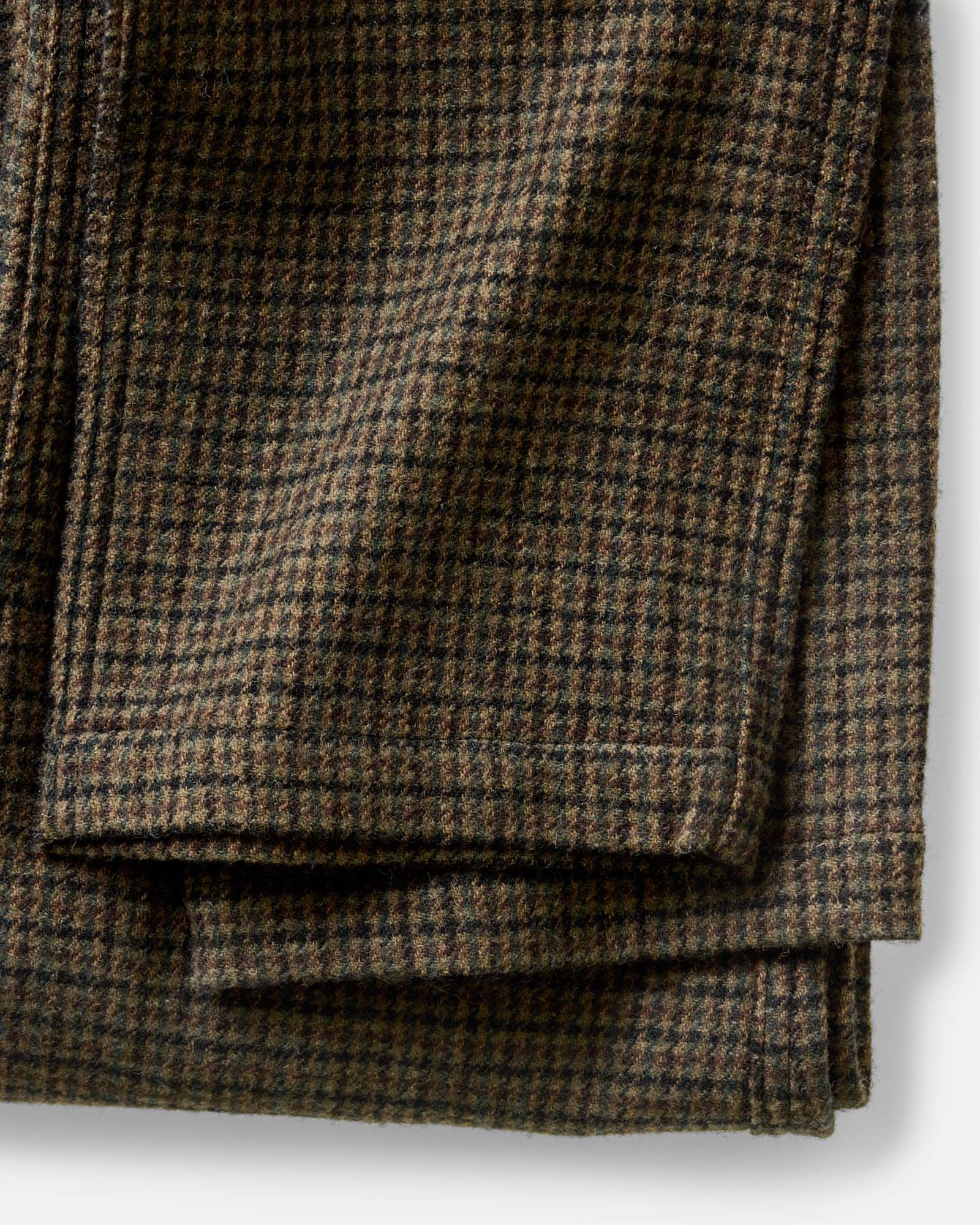 The Carmel Pant in Timber Guncheck Italian Wool - Image 8