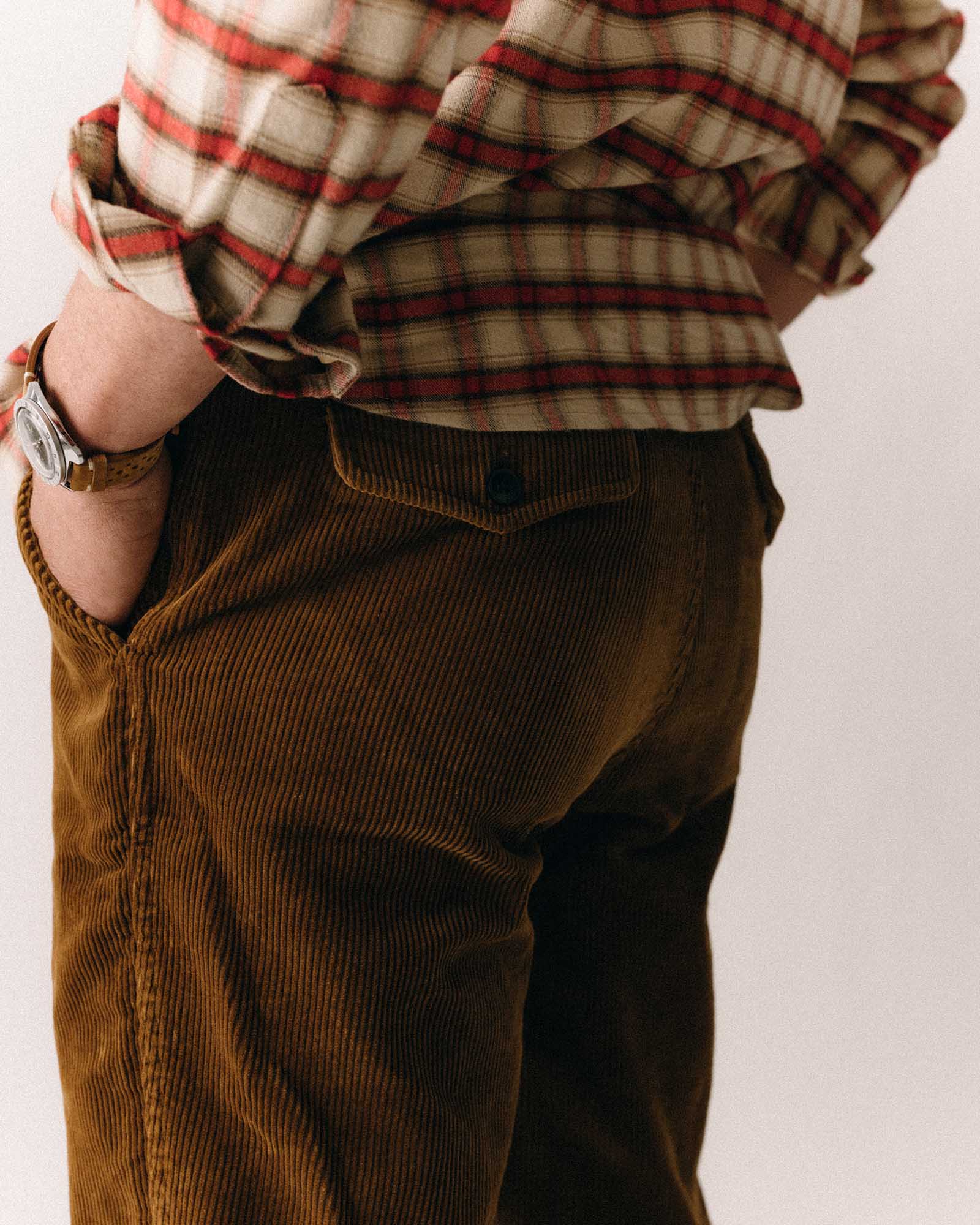 The Carnegie Pant in Bourbon Corduroy - Image 3