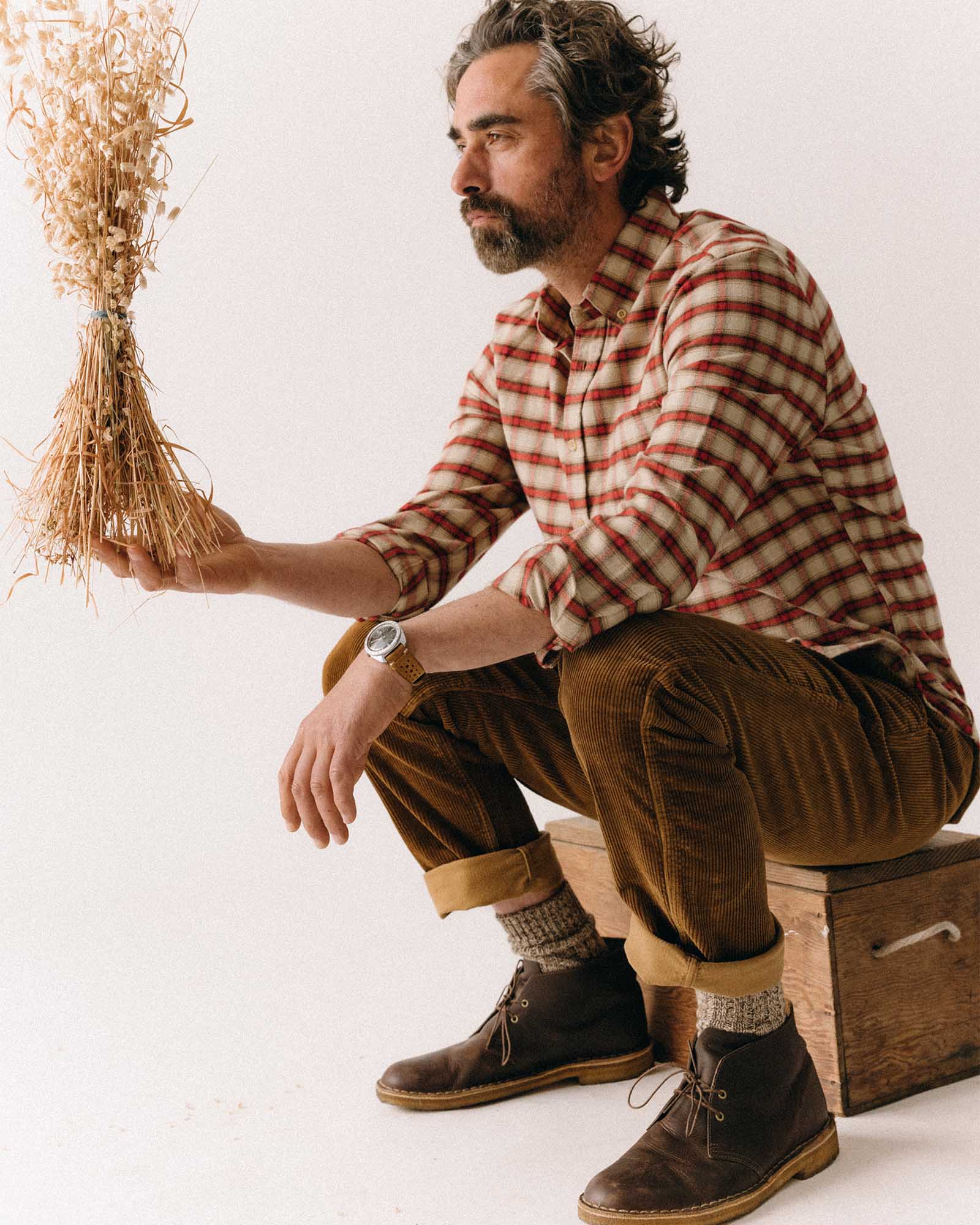 The Carnegie Pant in Bourbon Corduroy - Image 4