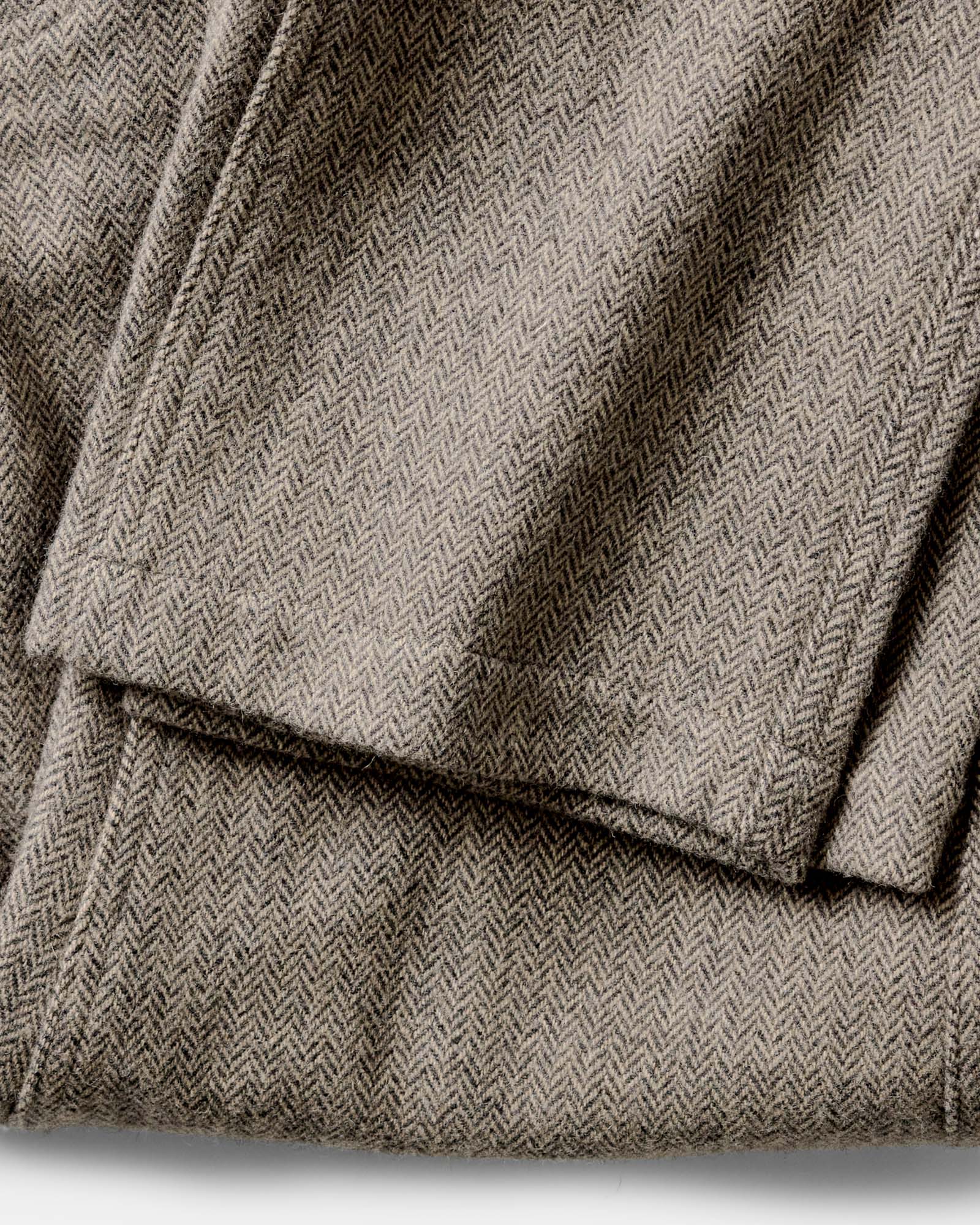 The Carnegie Pant in Gravel Herringbone Wool - Image 9