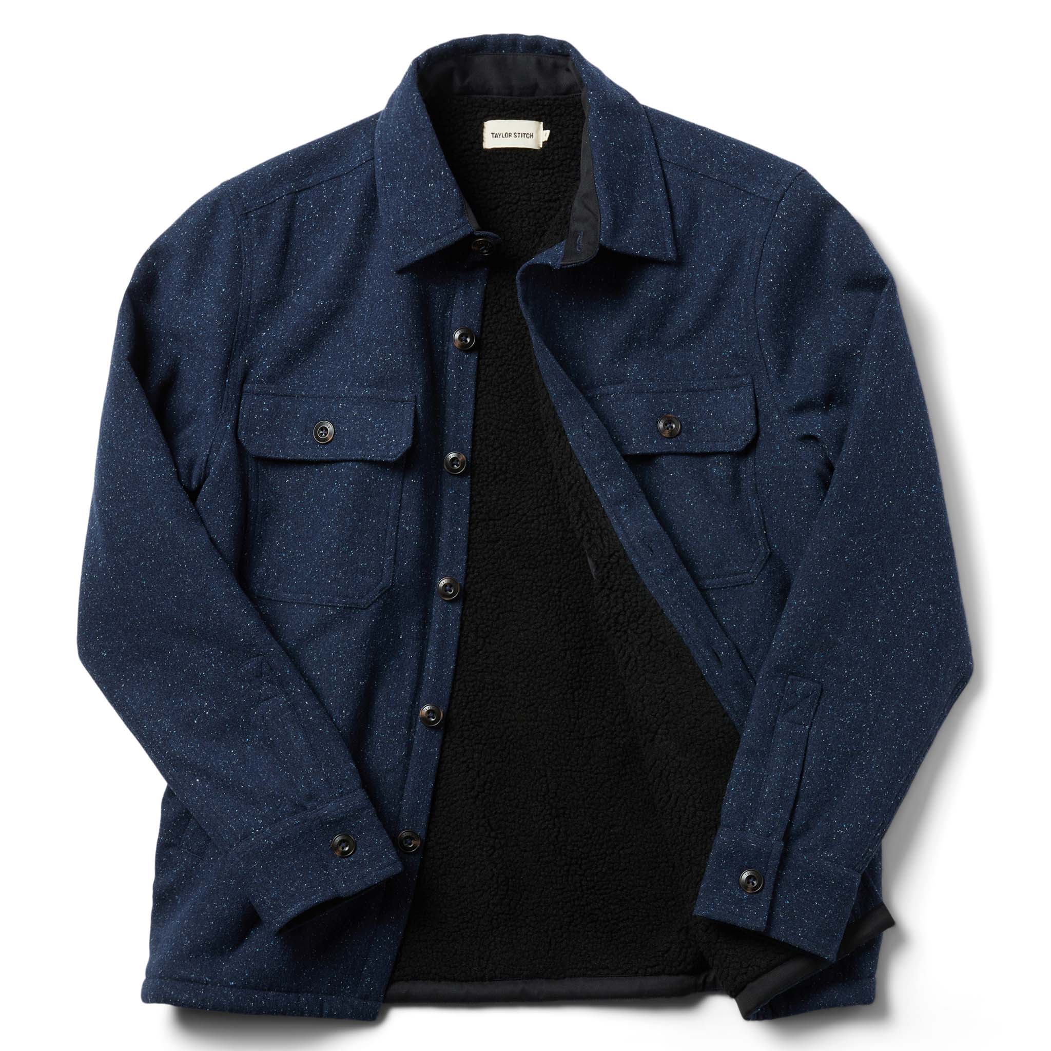 The Chandler Jacket in Navy Donegal - Image 10