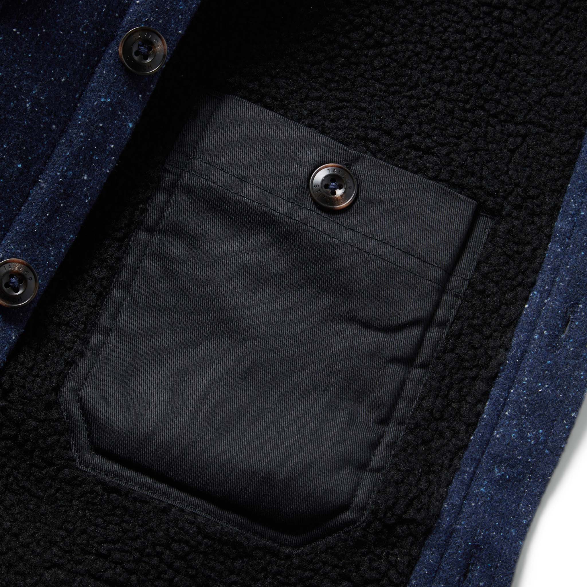 The Chandler Jacket in Navy Donegal - Image 8