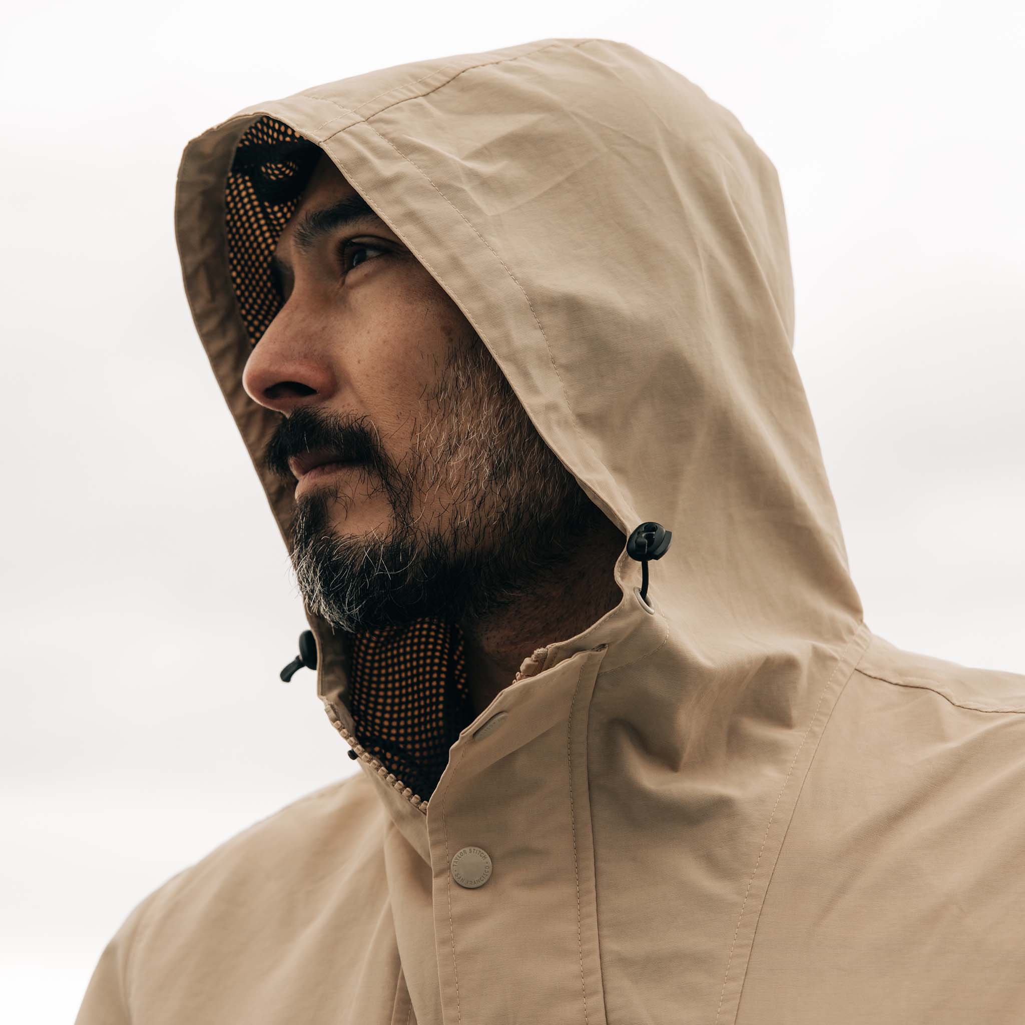 The Chapman Anorak in Light Khaki 60/40 - Image 3