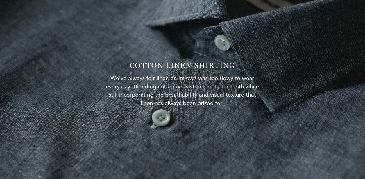 The Hyde in Charcoal Cotton and Linen - Image 8
