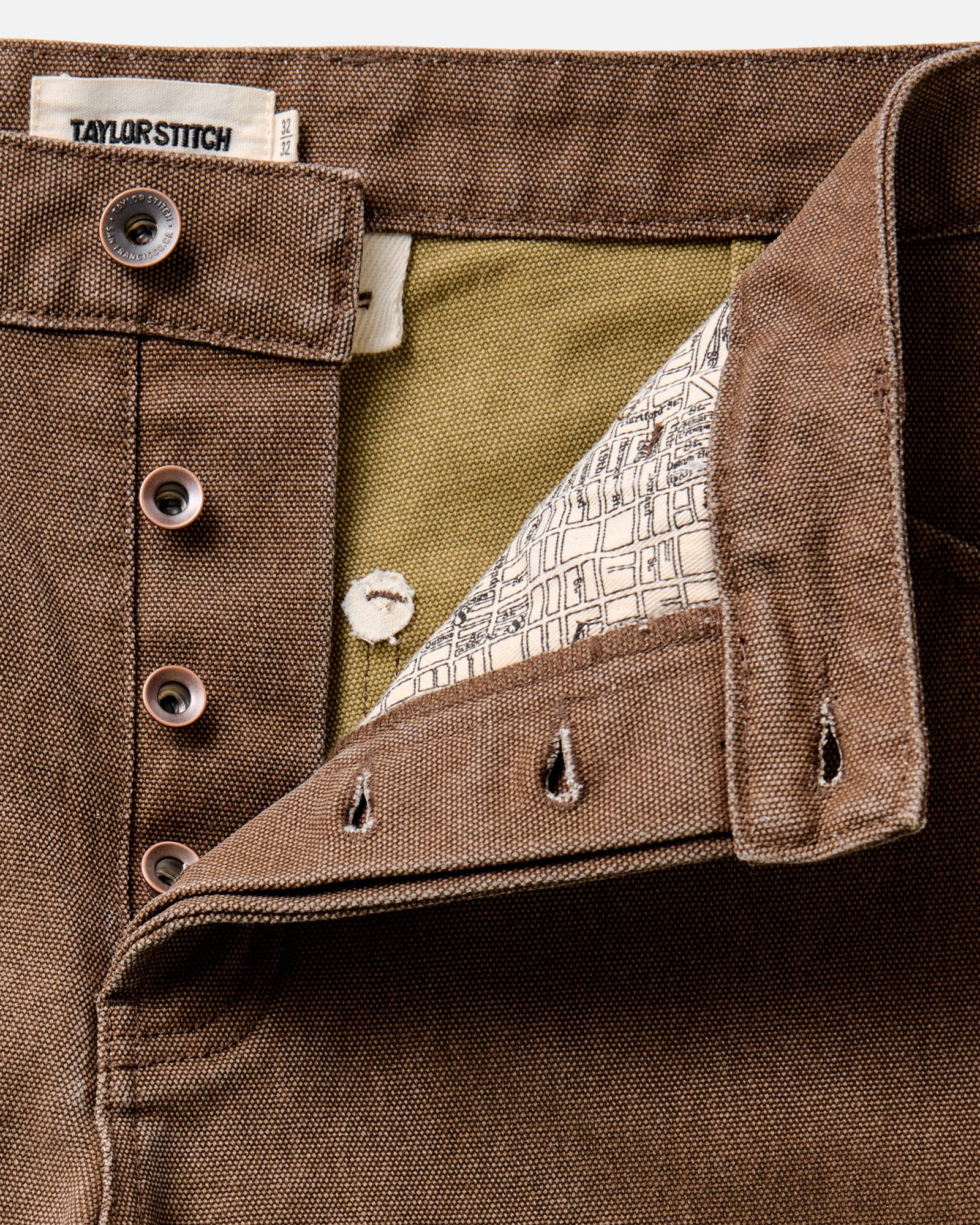 The Chore Pant in Aged Penny Chipped Canvas - Image 5