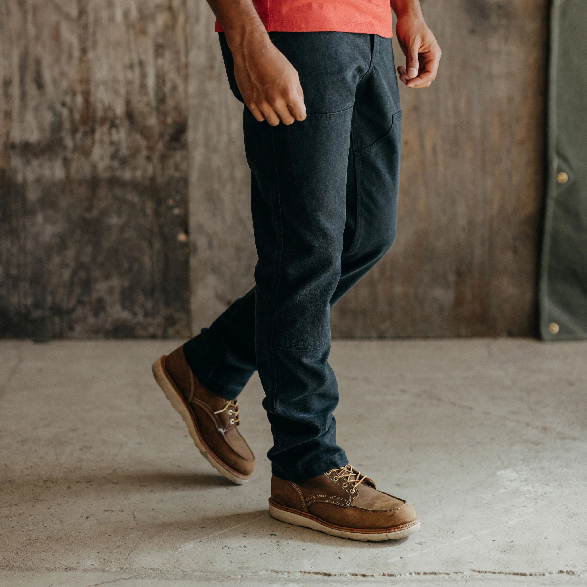 The Chore Pant in Coal Boss Duck - Image 5