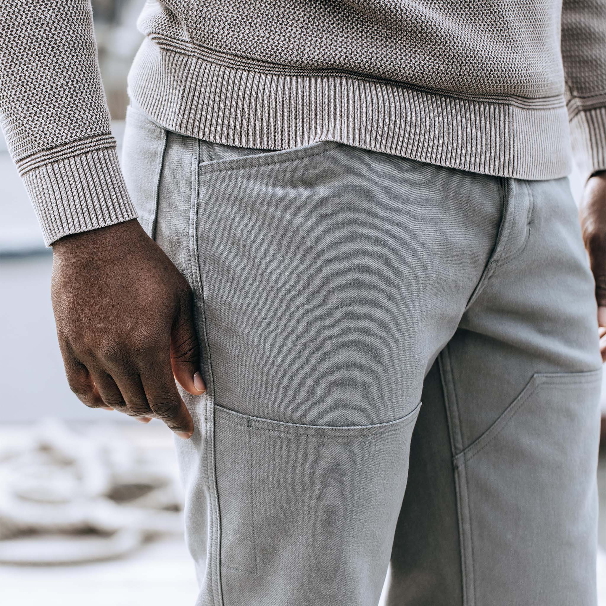 The Chore Pant in Gravel Boss Duck - Image 3