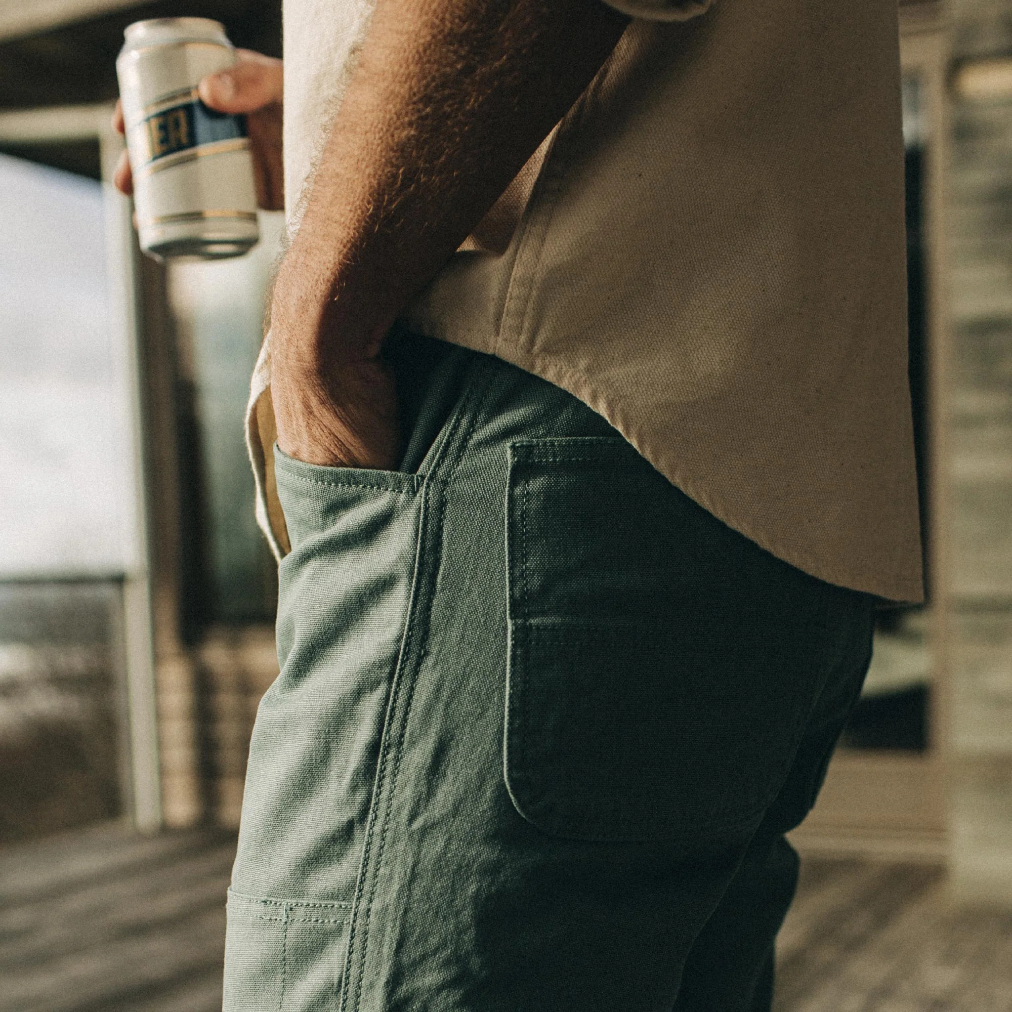 The Chore Pant in Ocean Boss Duck - Image 3