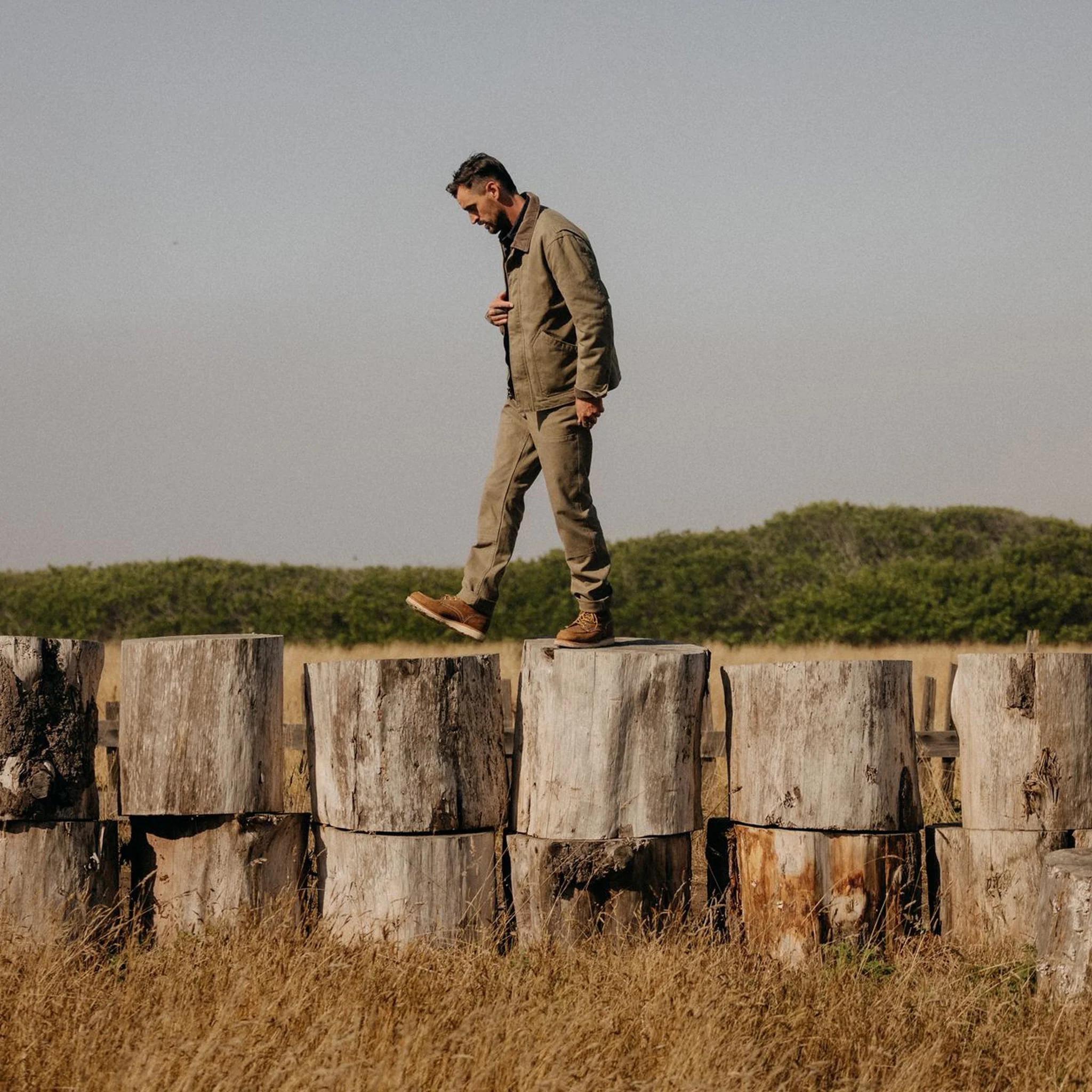 The Chore Pant in Stone Boss Duck - Image 4