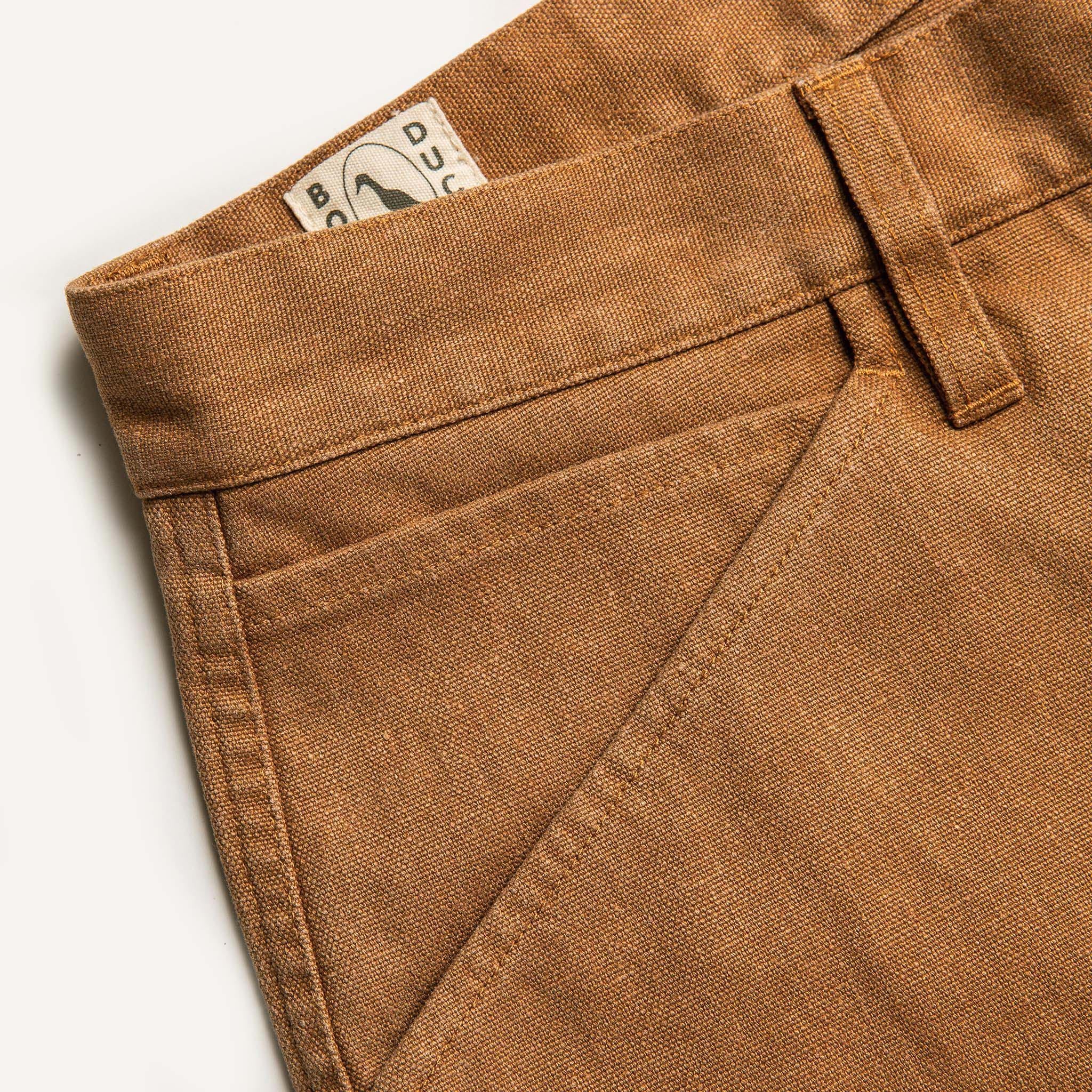 The Chore Pant in Tobacco Boss Duck - Image 6