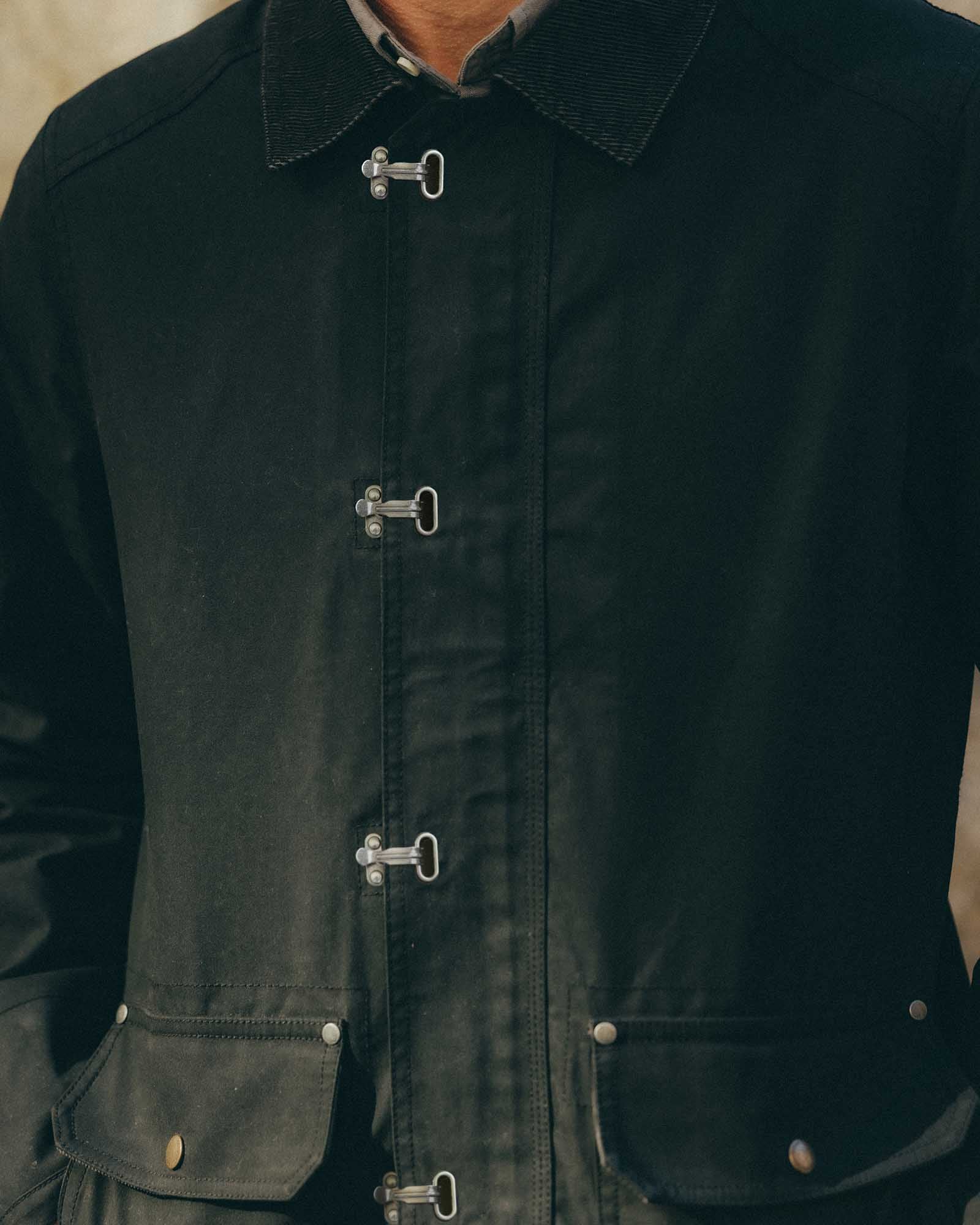 The Cinder Jacket in Coal Dry Wax - Image 3