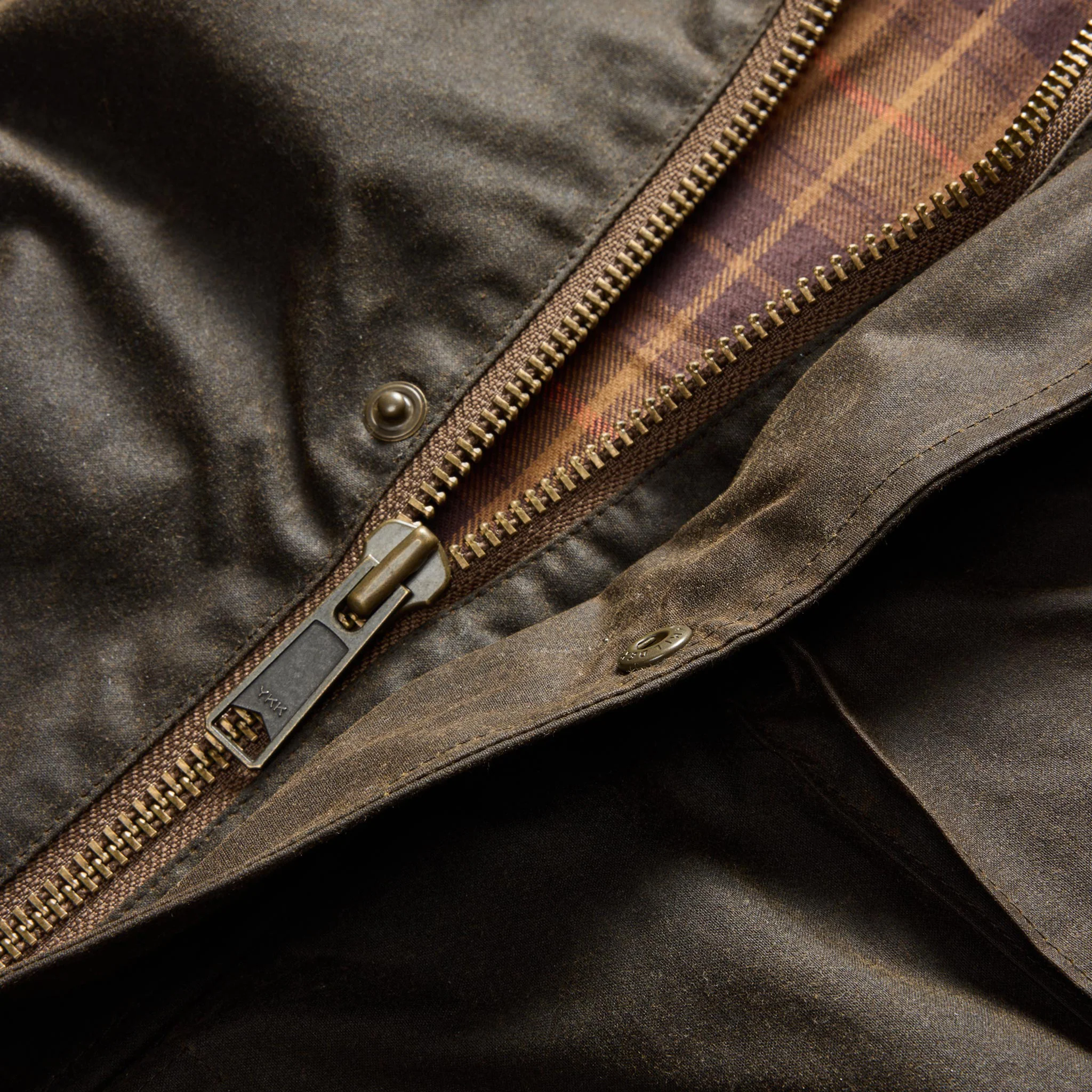 The Clutch Jacket in Soil Waxed Canvas - Image 10