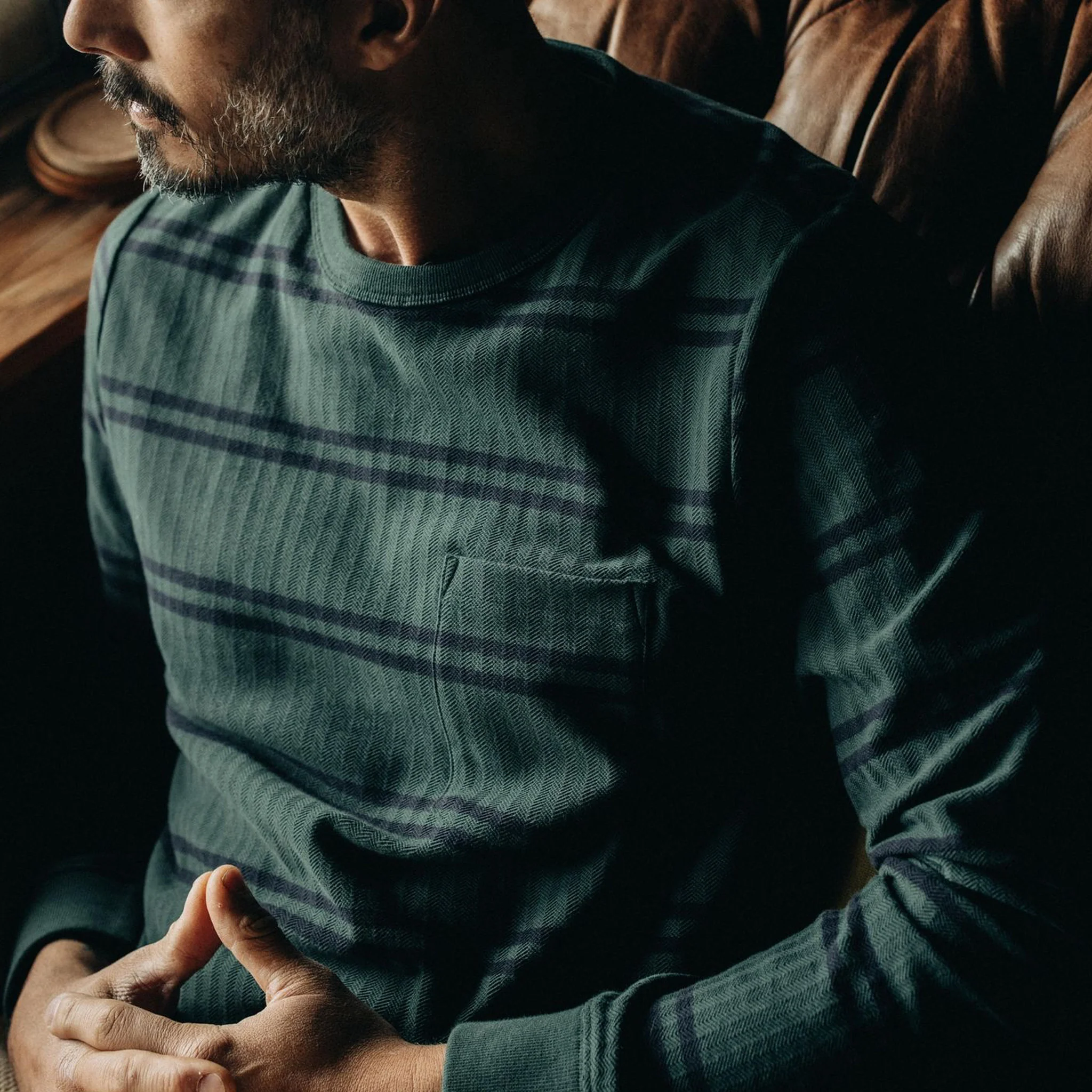 The Colton Crew in Dark Forest Stripe - Image 3