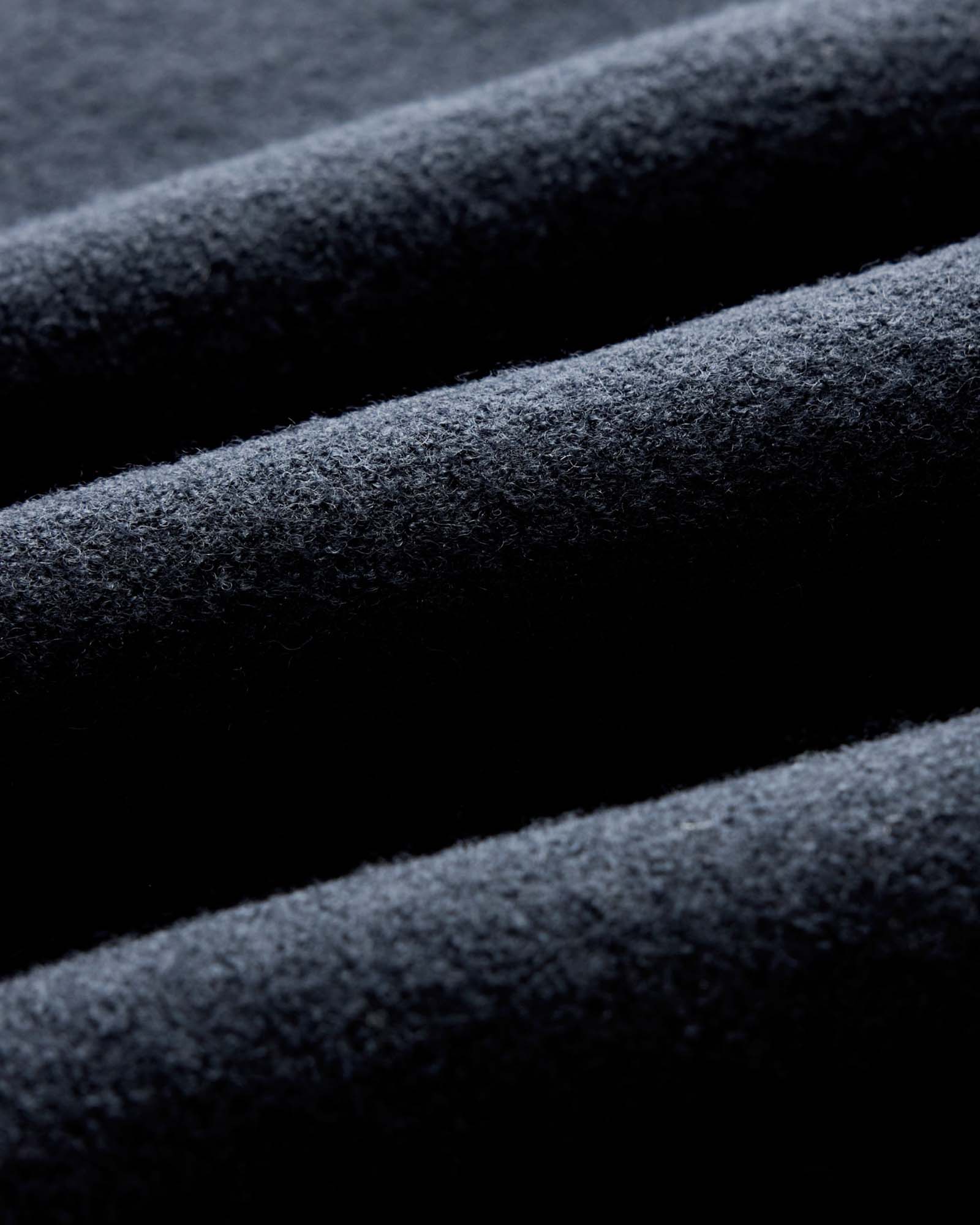 The Connor Overshirt in Dark Navy Boucle - Image 8