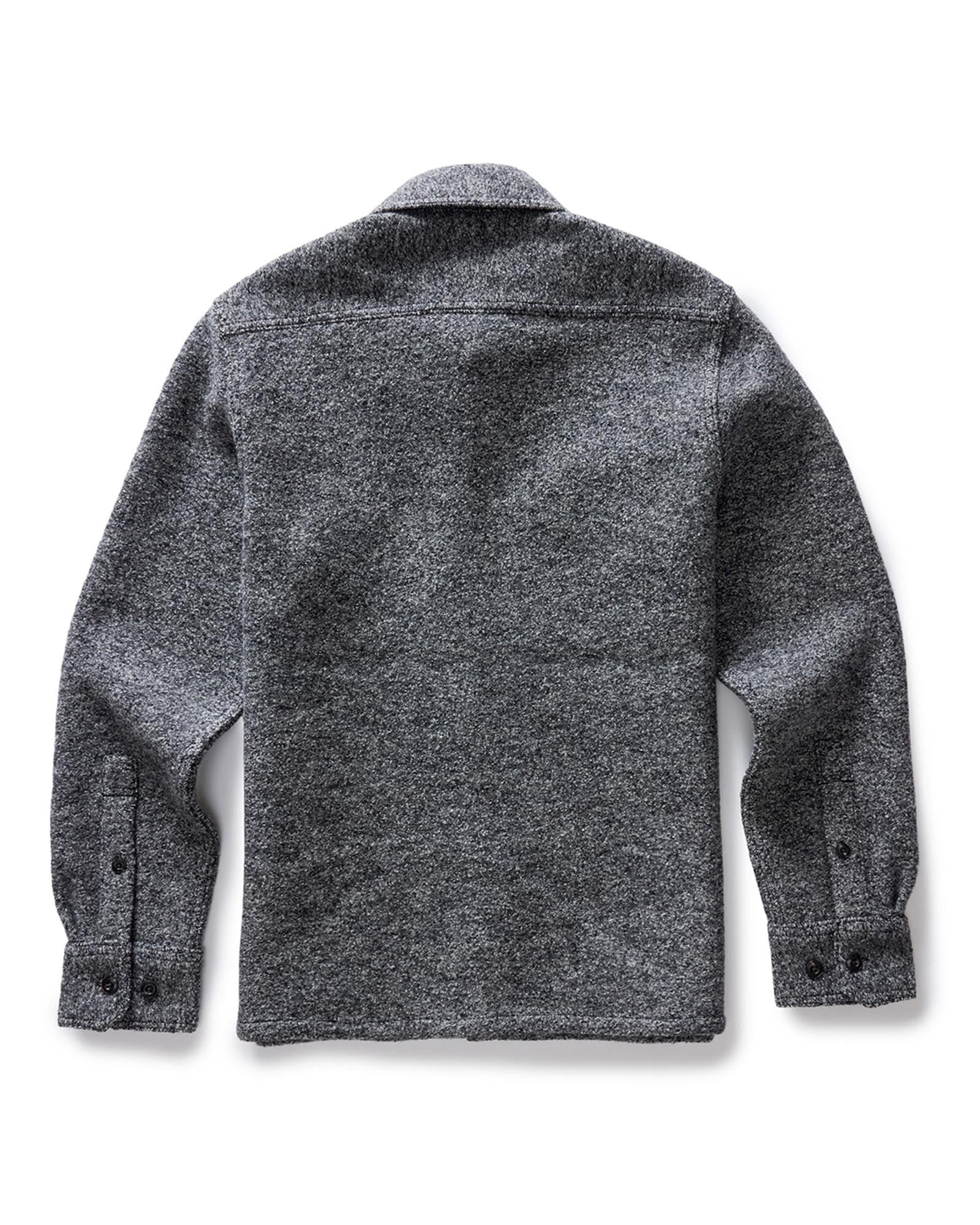 The Connor Overshirt in Heather Ash Boucle - Image 8