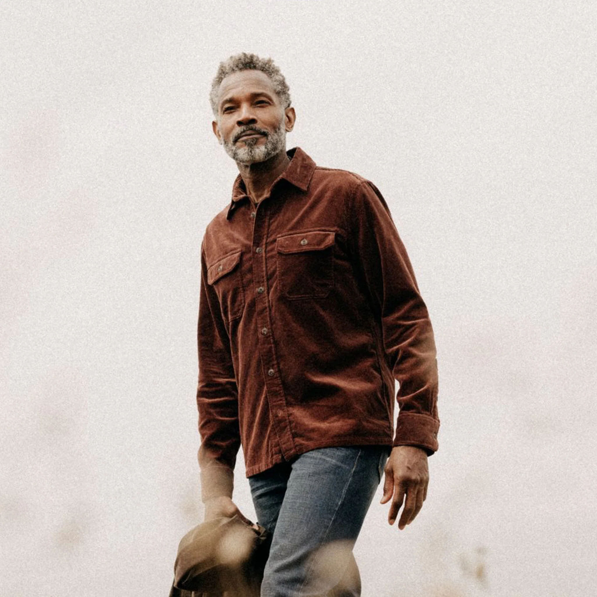 The Connor Shirt in Burgundy Cord - Image 2
