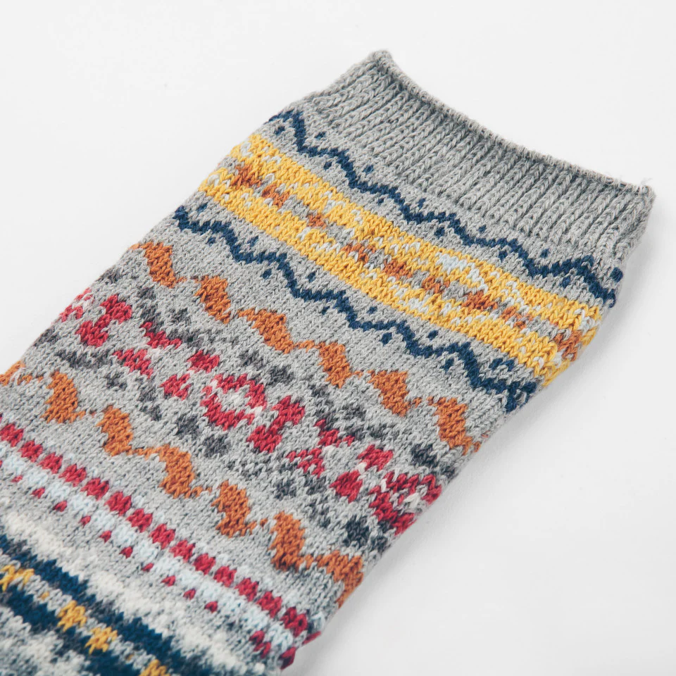 Anonymous Ism Fair Isle - Grey - Image 2