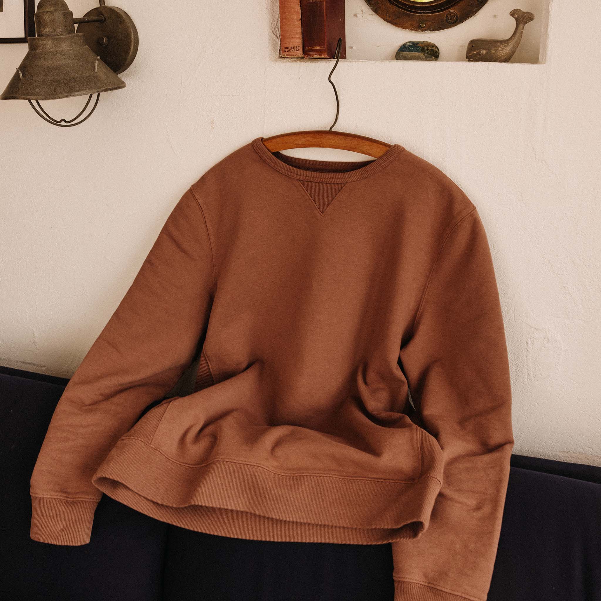 The Cotton Hemp Crew in Faded Brick - Image 5