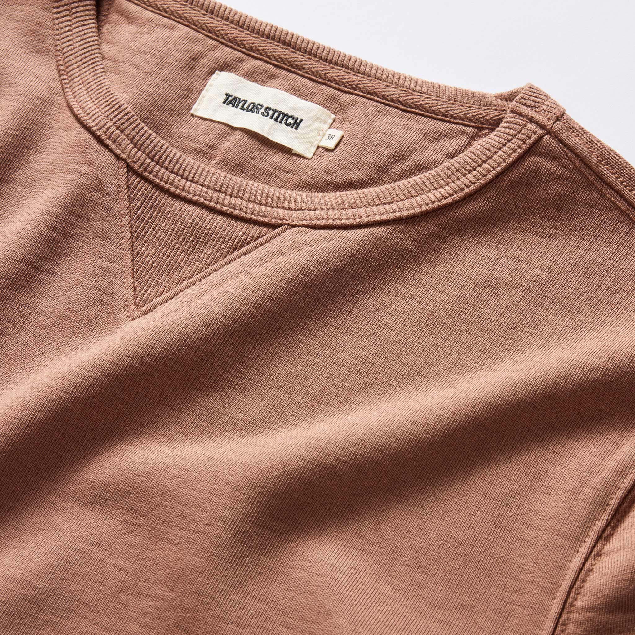The Cotton Hemp Crew in Faded Brick - Image 7