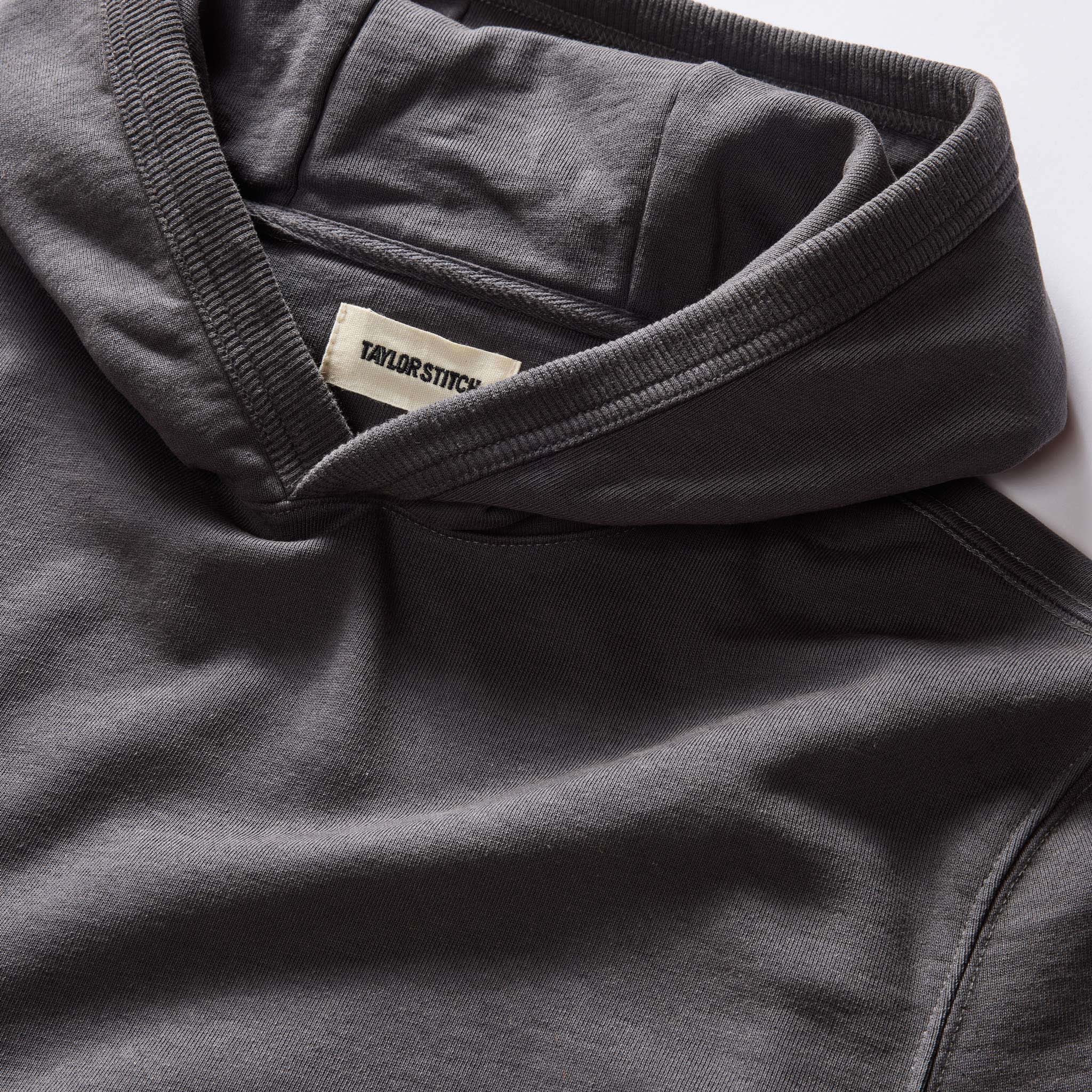 The Cotton Hemp Hoodie in Asphalt - Image 8