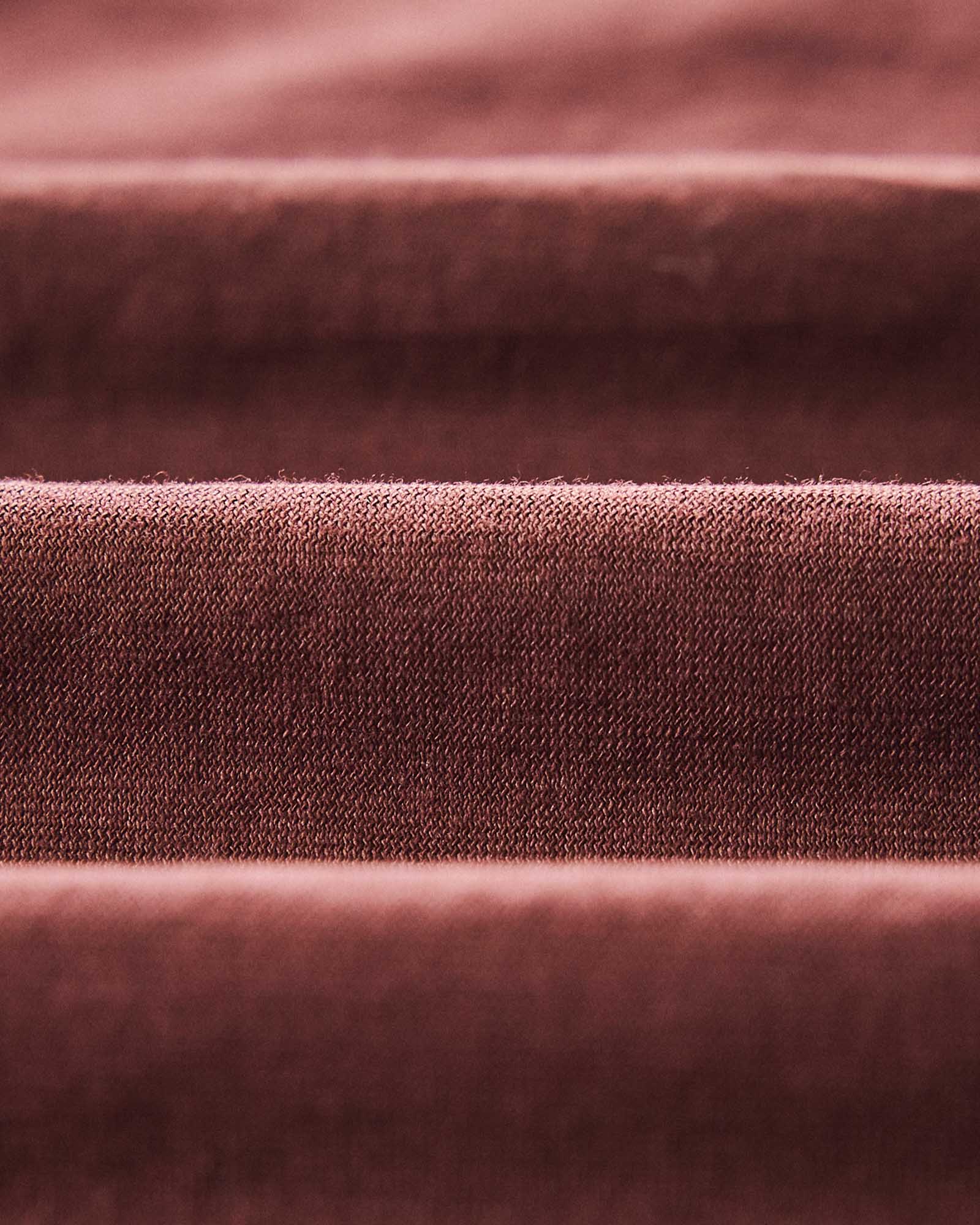 The Cotton Hemp Polo in Black Cherry - Image 5