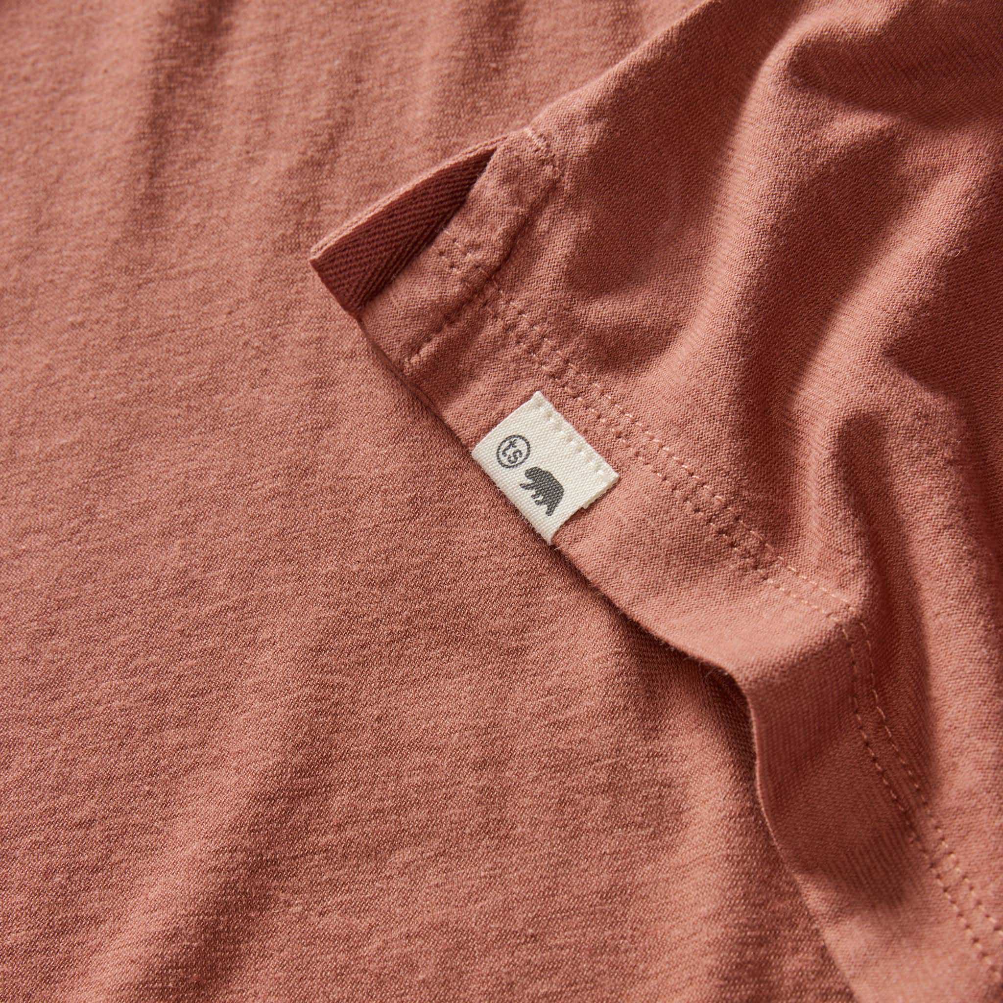 The Cotton Hemp Polo in Fired Clay - Image 6