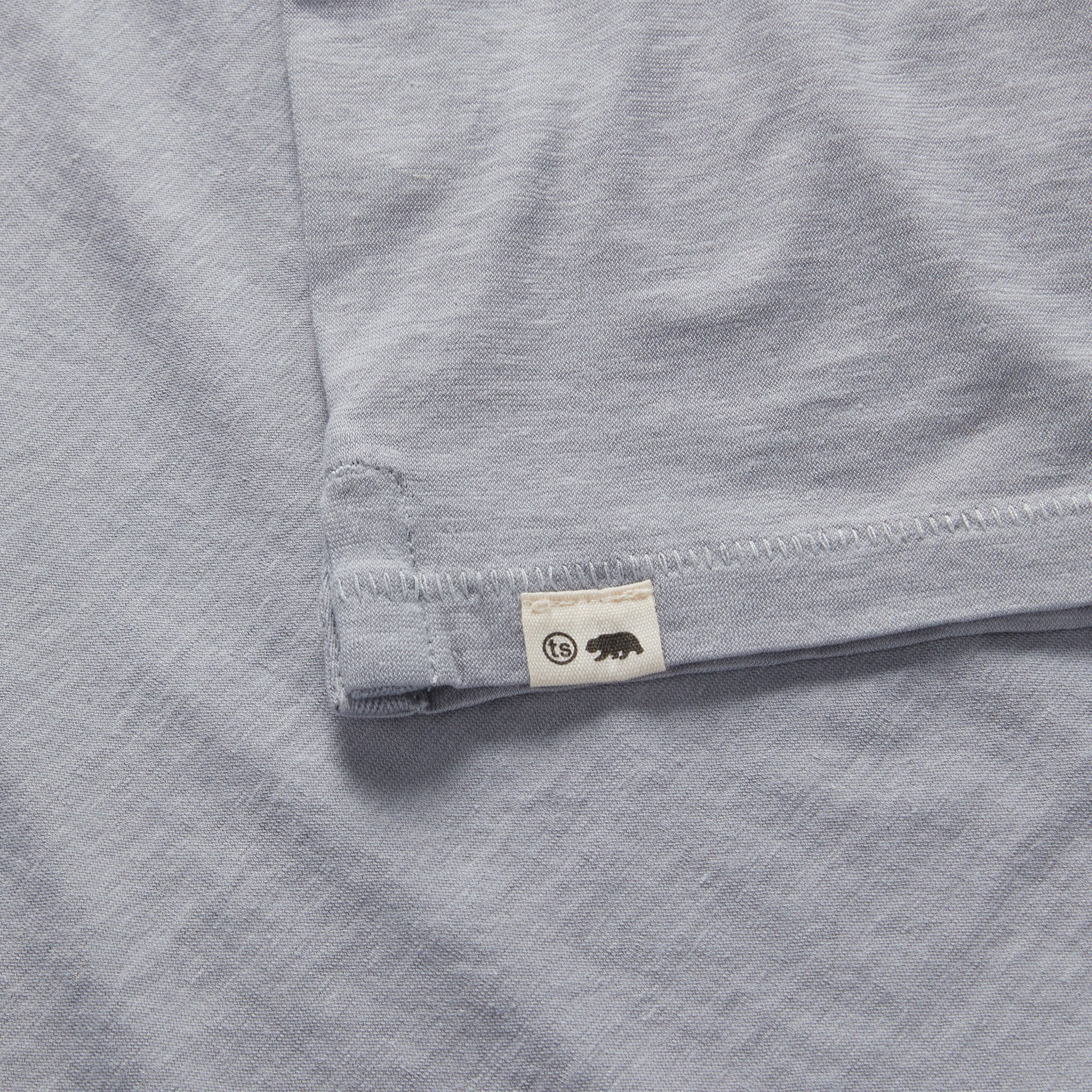 The Cotton Hemp Polo in Tradewinds - Image 6
