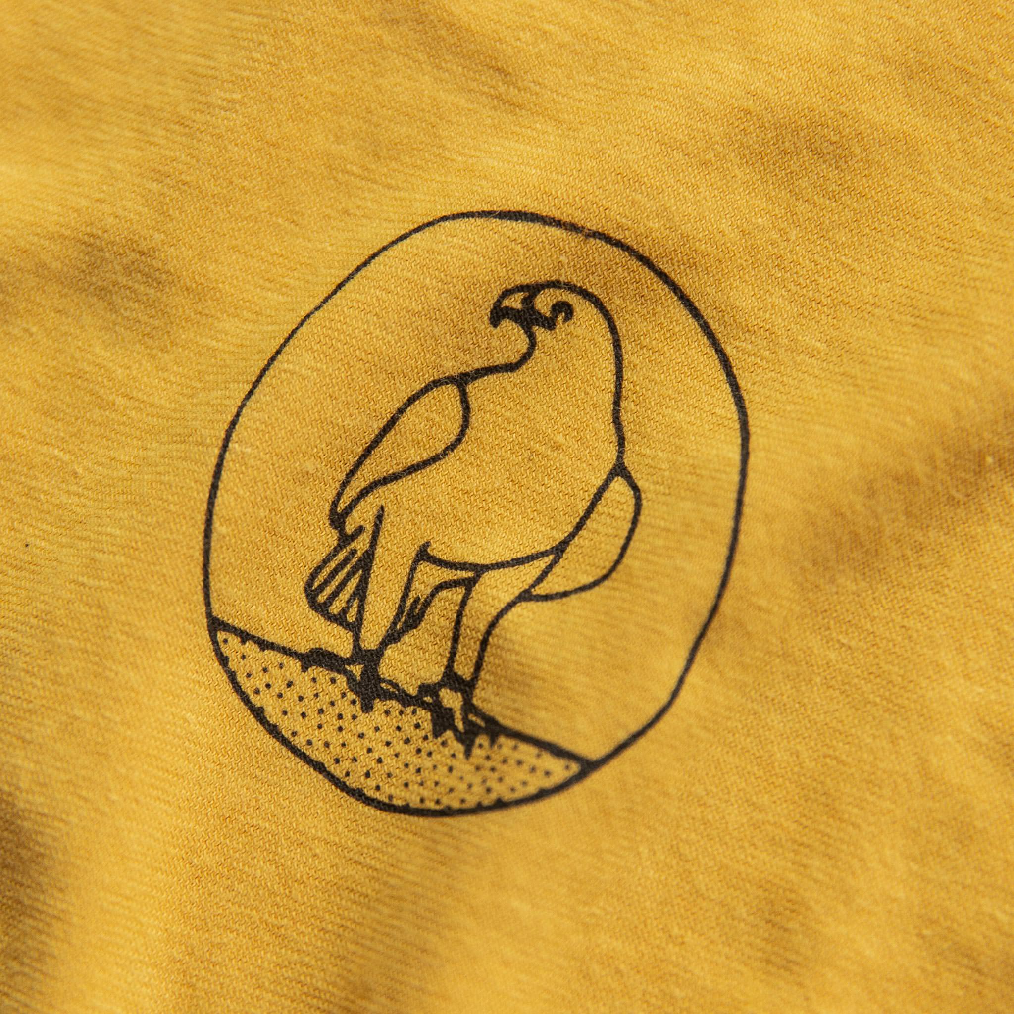 The Cotton Hemp Tee in Canary Eagle - Image 6