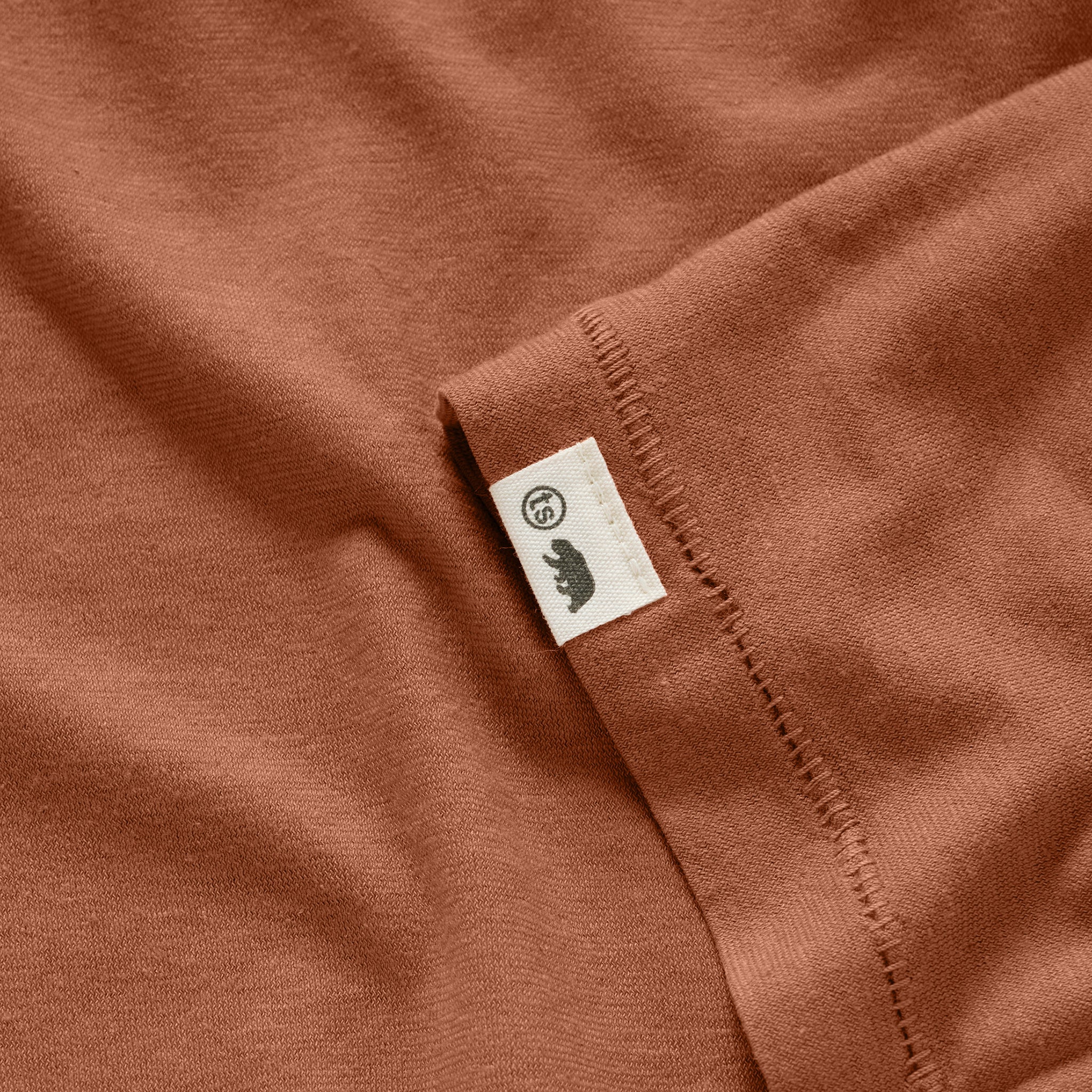 The Cotton Hemp Tee in Copper - Image 6