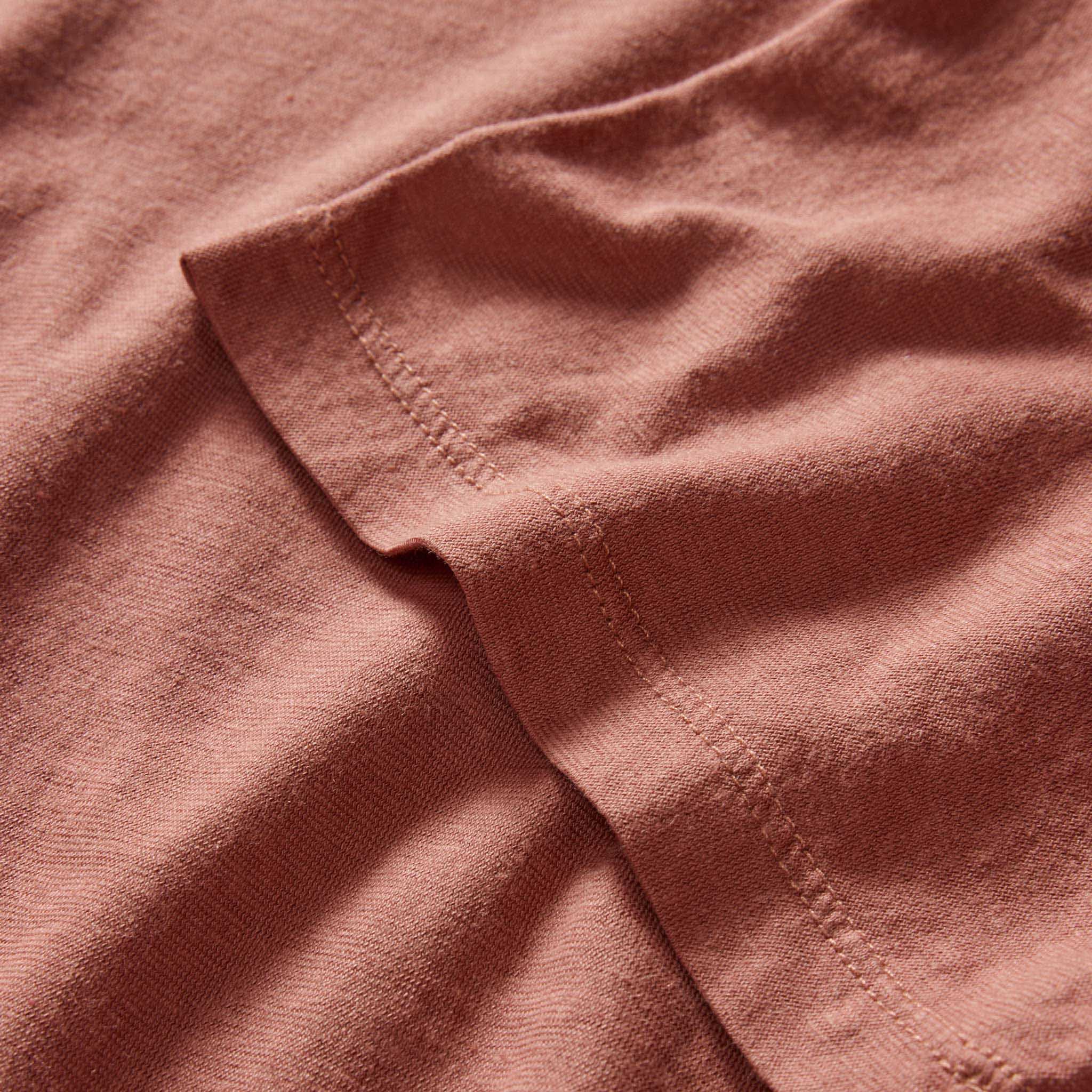 The Cotton Hemp Tee in Fired Clay - Image 7
