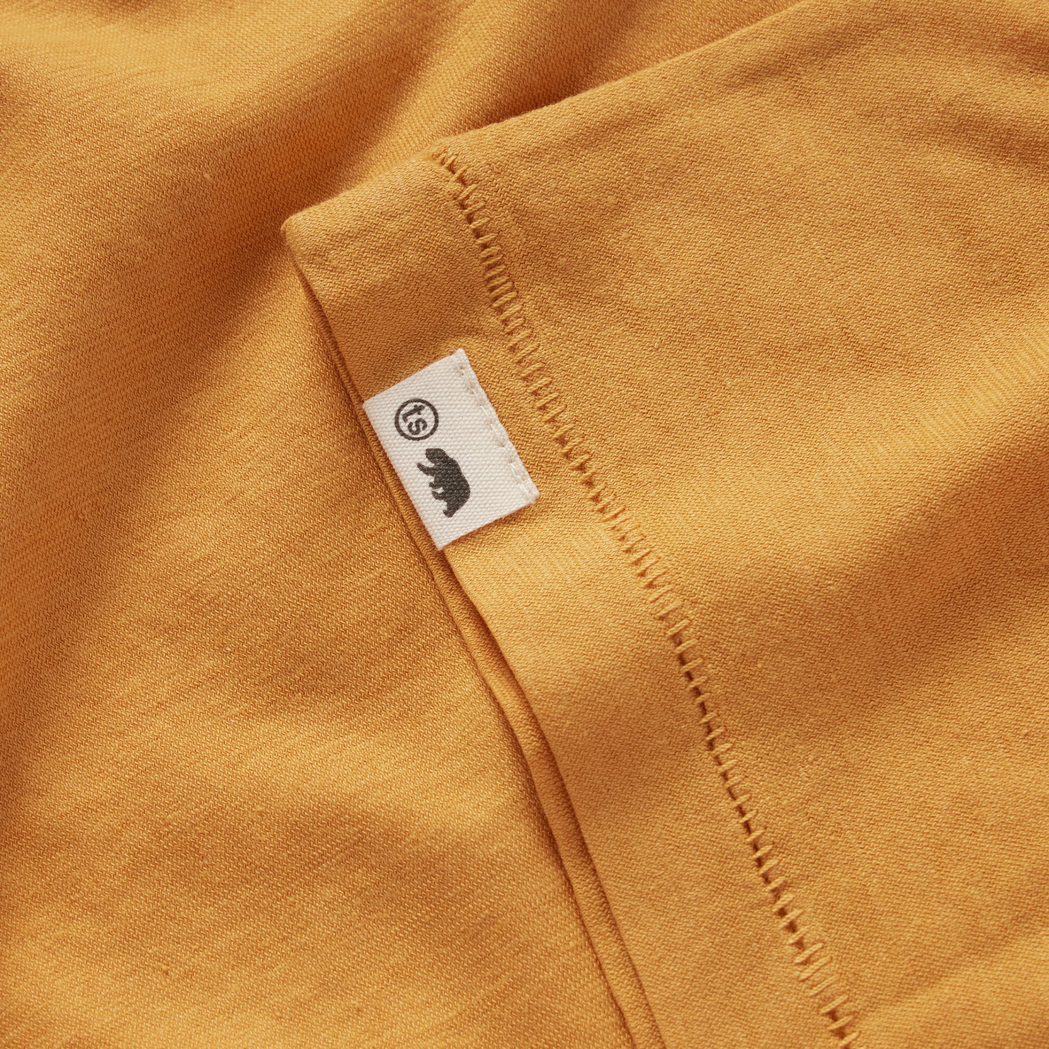 The Cotton Hemp Tee in Mustard - Image 6