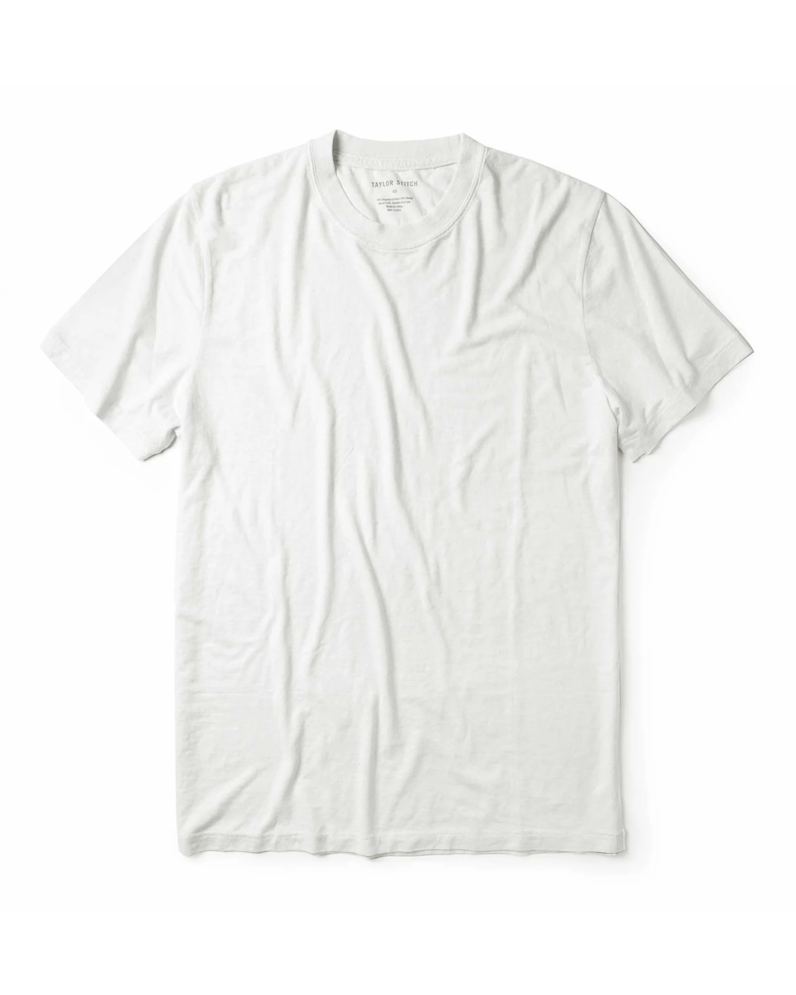 The Cotton Hemp Tee in Natural