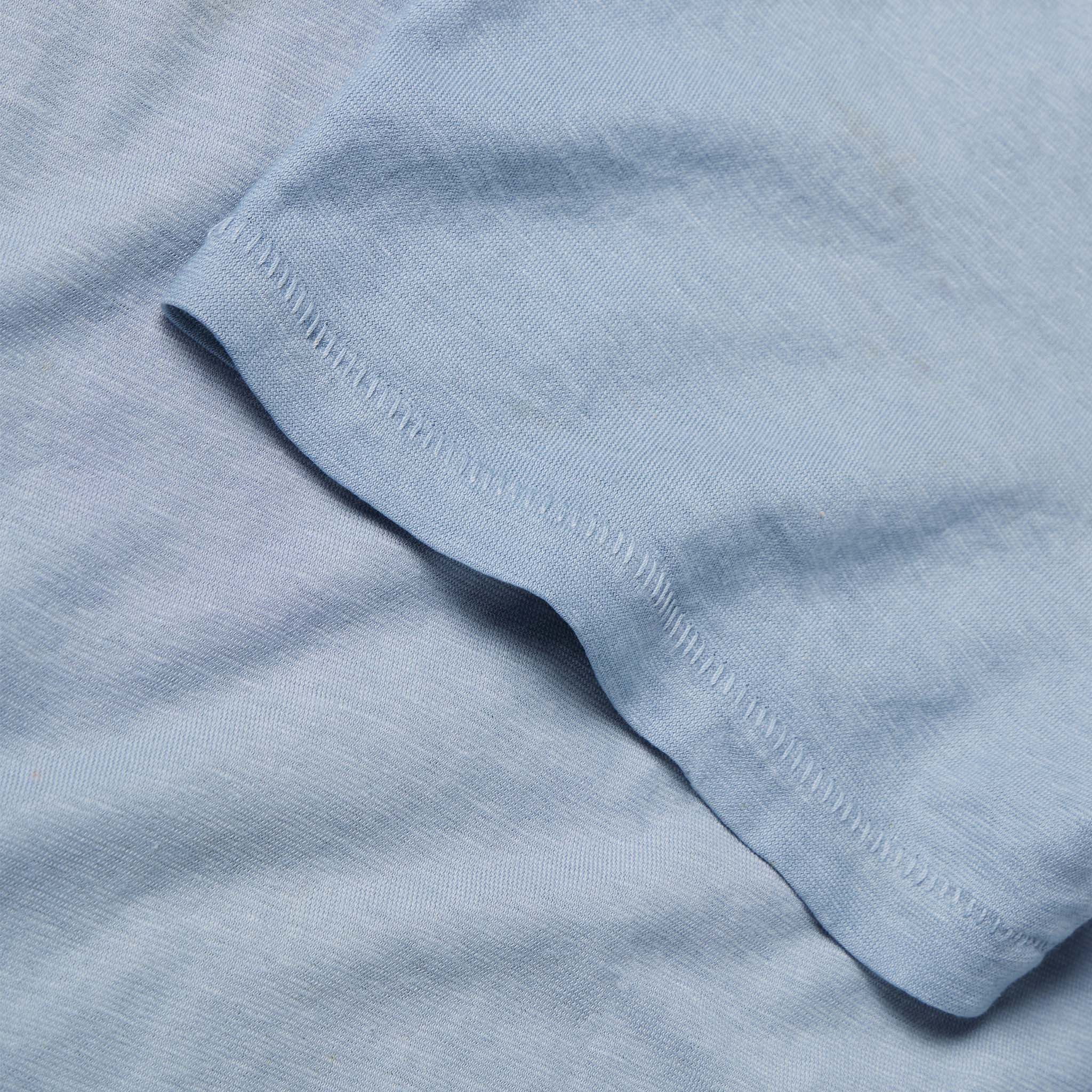 The Cotton Hemp Tee in Ocean - Image 8