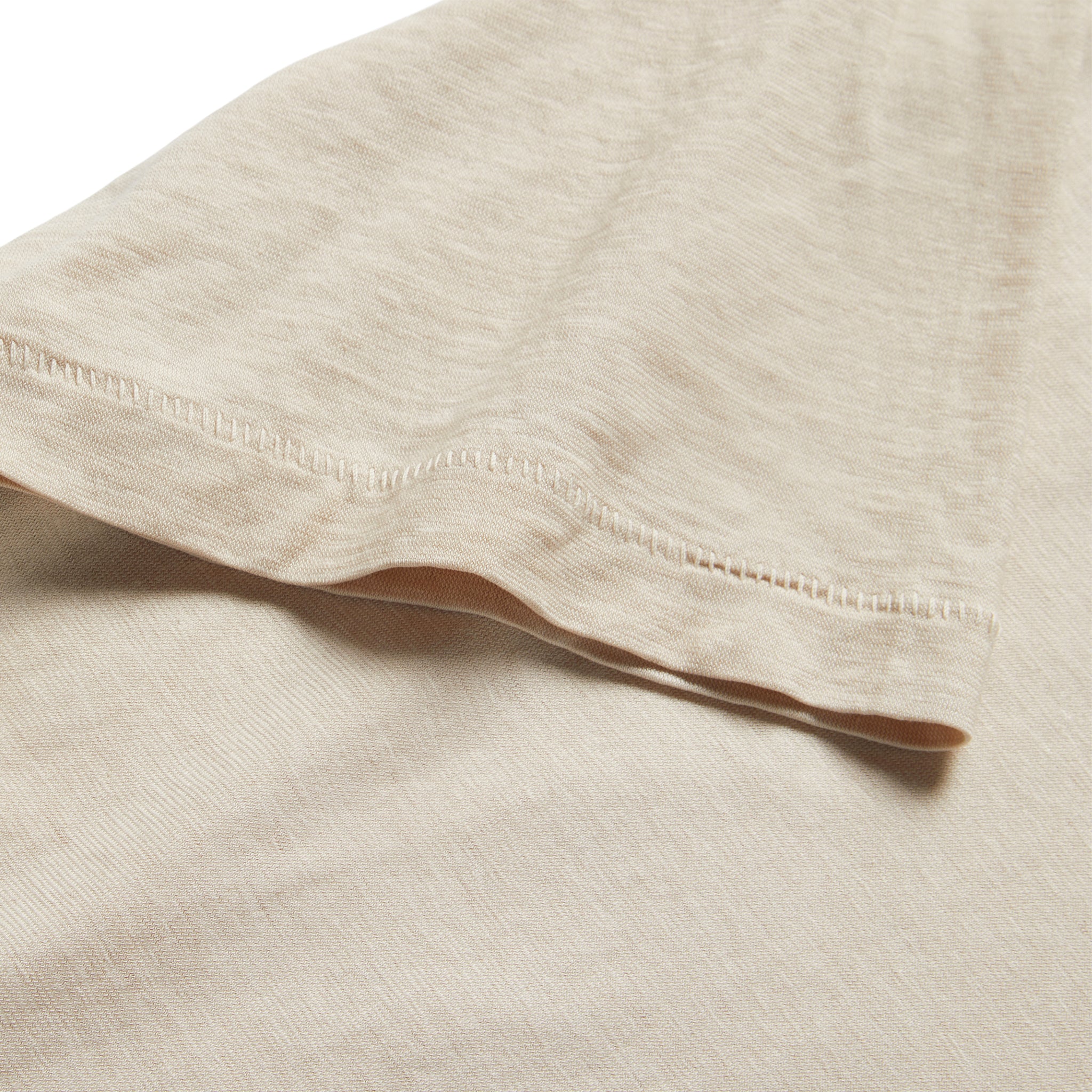 The Cotton Hemp Tee in Sand - Image 5