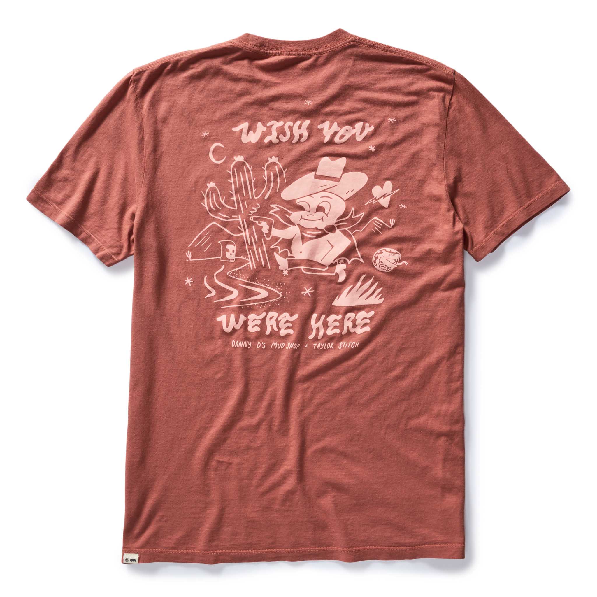 The Cotton Hemp Tee in Wish You Were Here - Image 4
